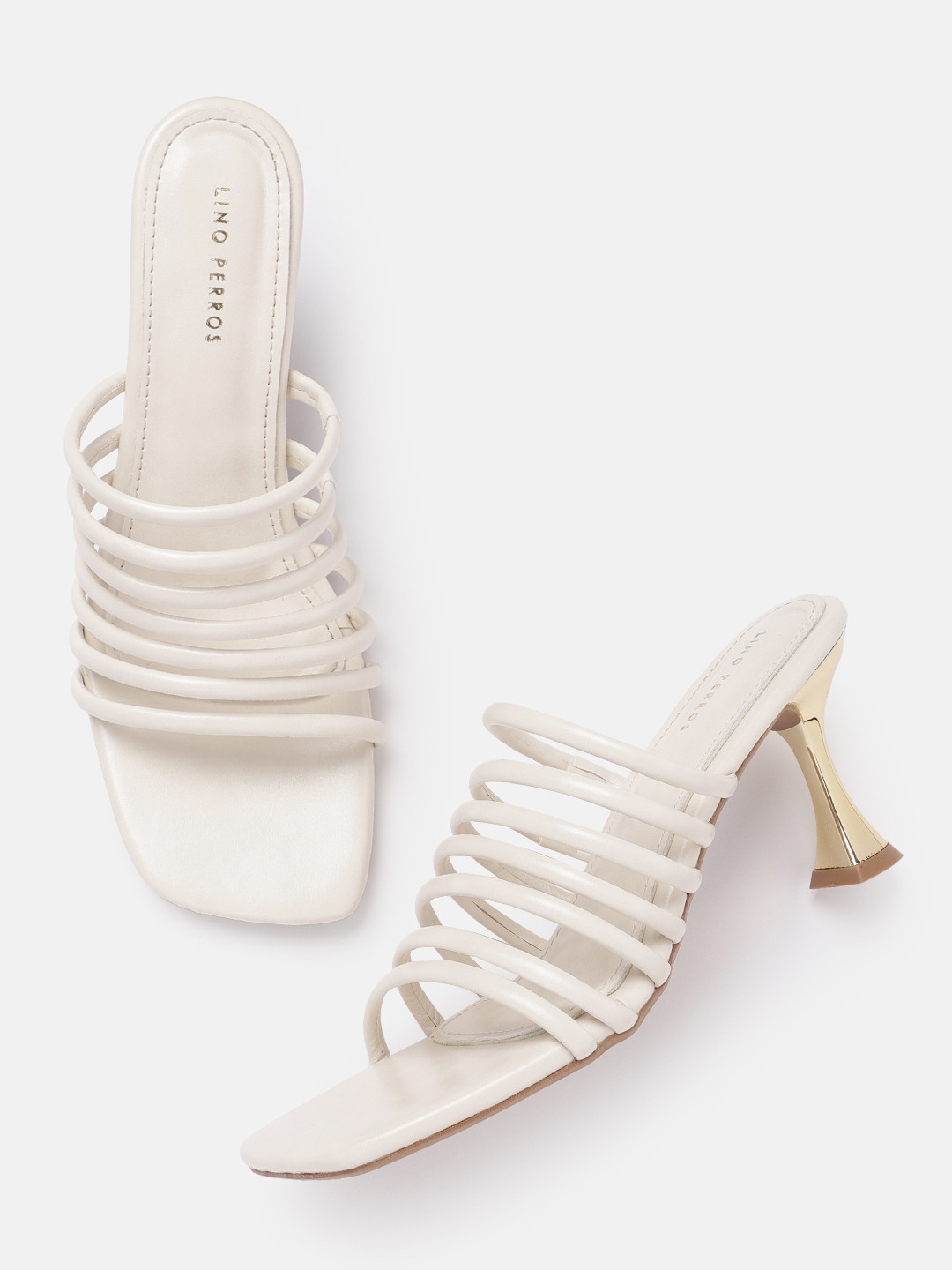 Lino Perros Multi-Straps Slim Heels