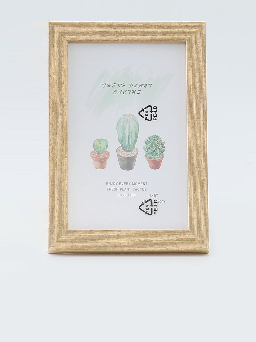 Kuber Industries Cream Rectangle Photo Frames