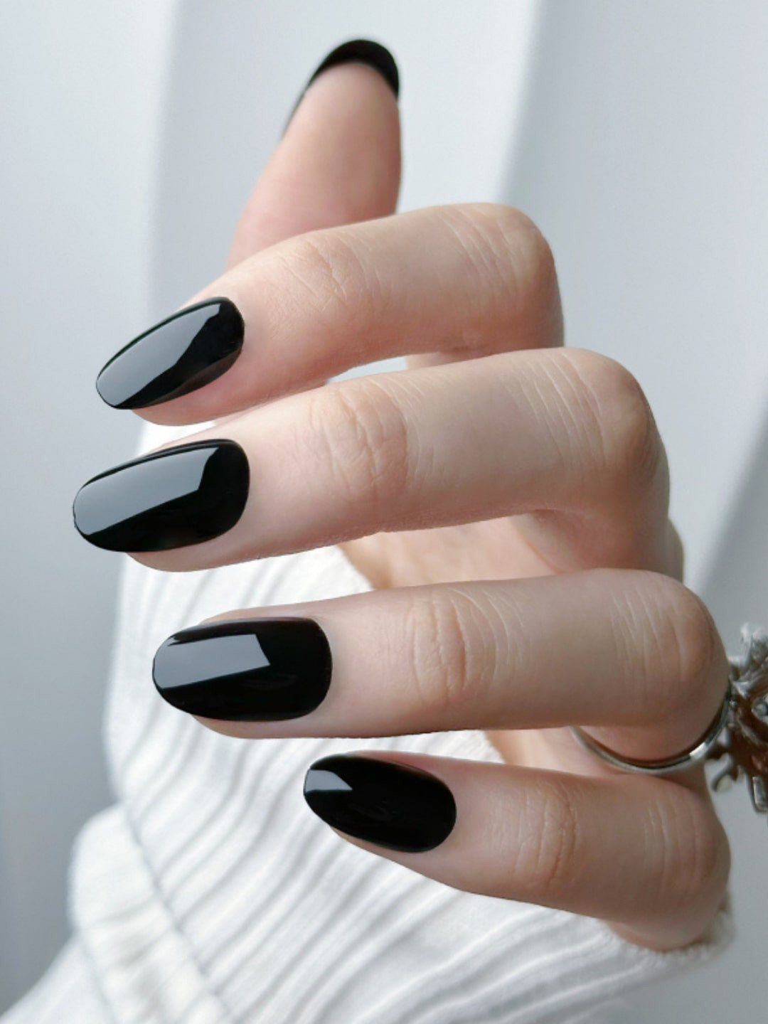 FEELHIGH 24Pcs Pre Glued Press On Artificial Nails - DL19