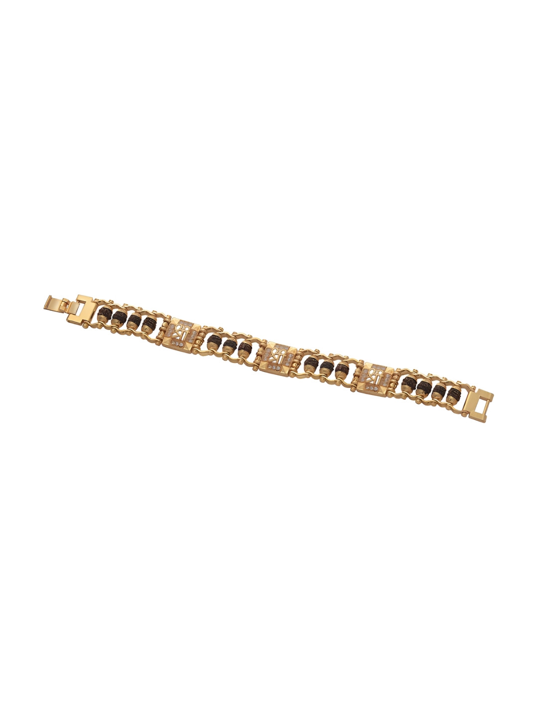 Pray Everyday Men Gold Plated Bracelet