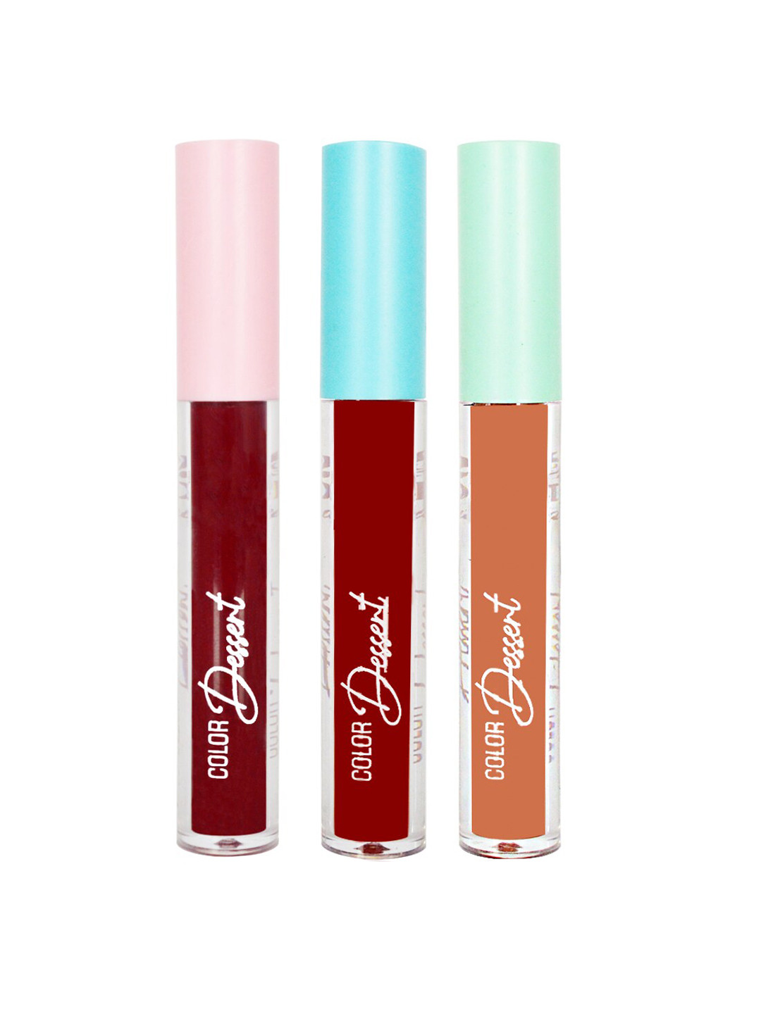 Adbeni Color Dessert Long Lasting Matte Liquid Lipstick - 4ml Each - 11-08-09