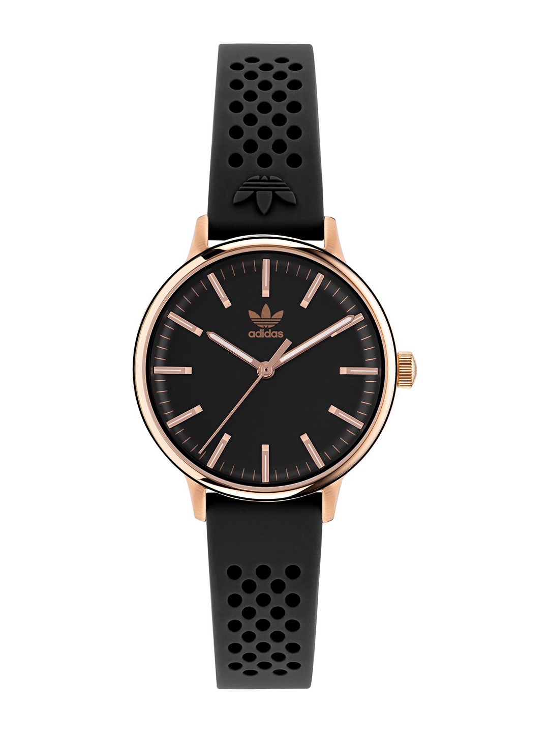 Adidas rose cheap gold watch