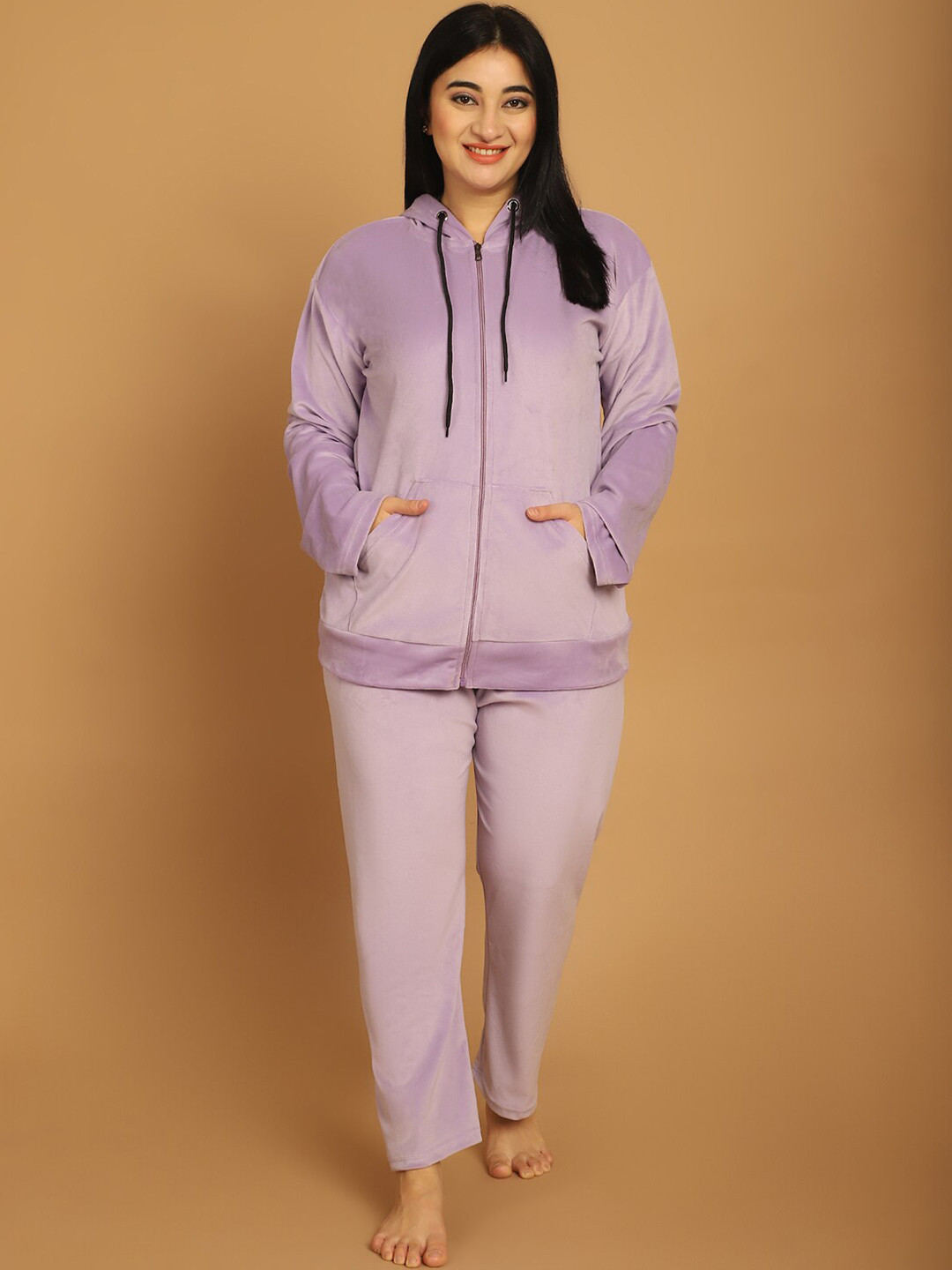 TAG 7 Hooded Long Sleeves Night suit
