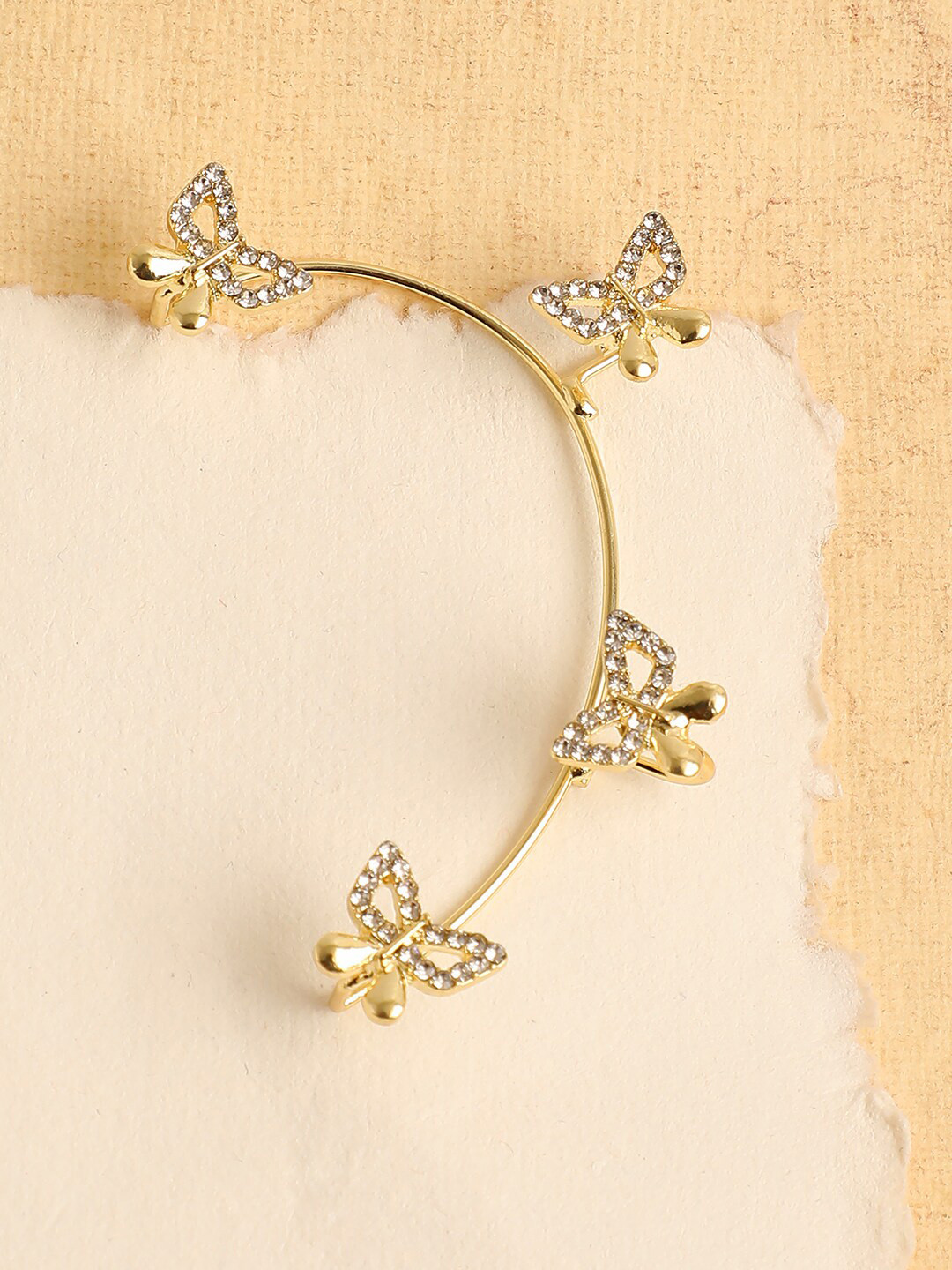 DressBerry Gold-Plated Ear Cuffs