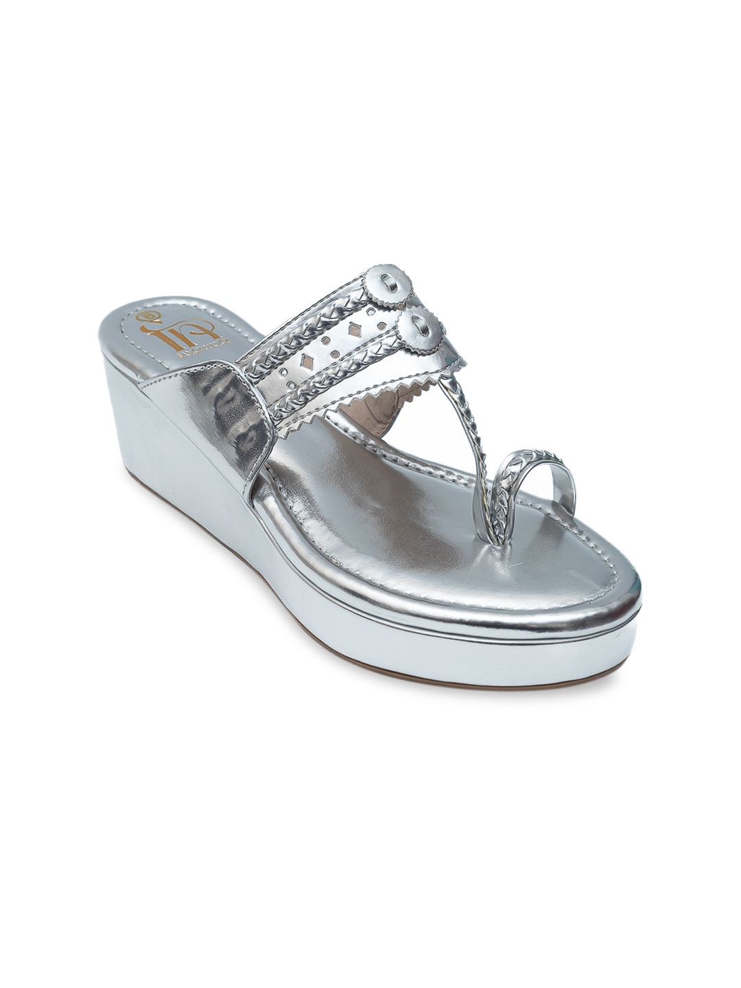 Dapper Feet-Fancy Nancy Embellished Platform Heels