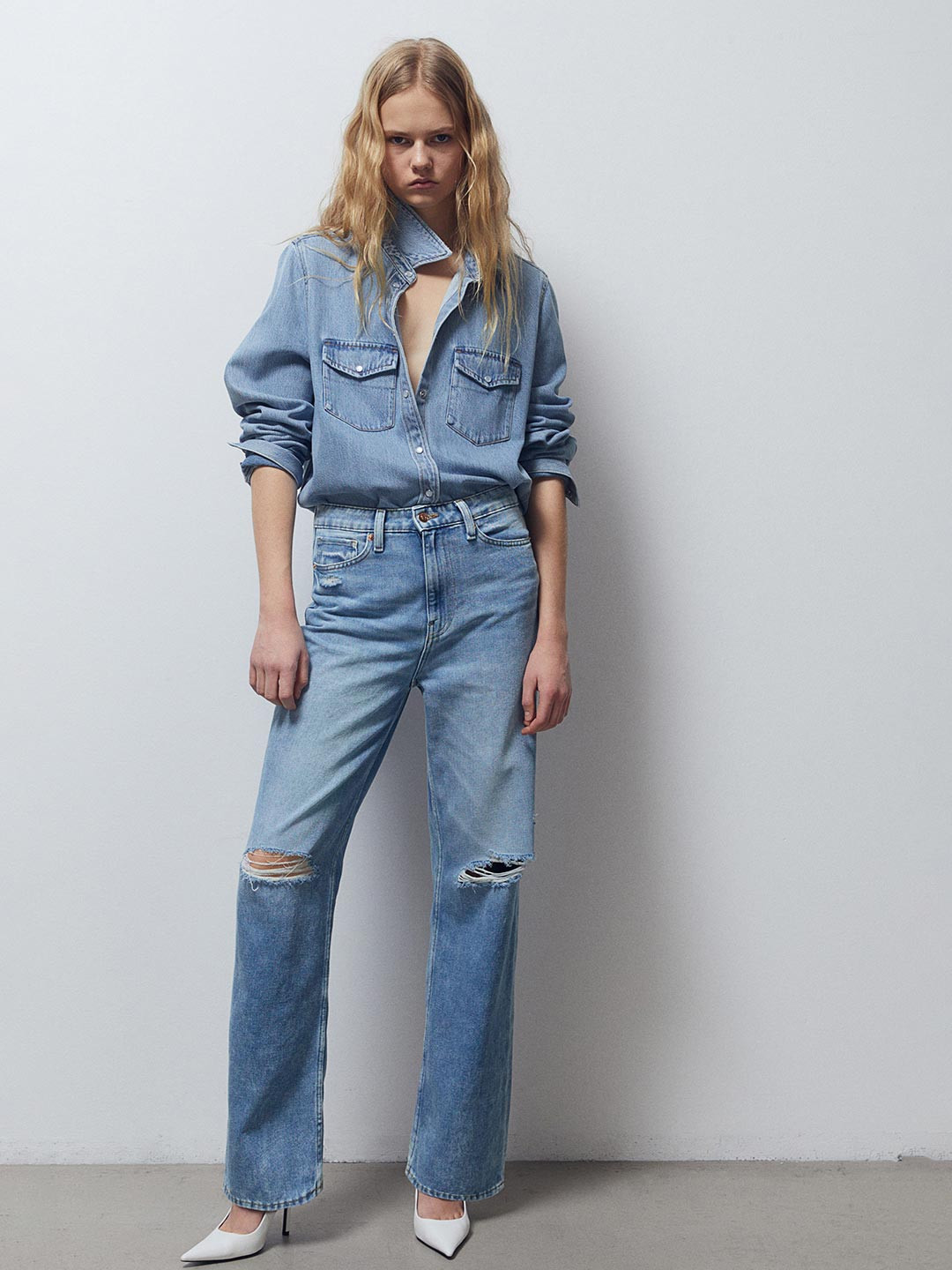 Straight Jeans Jeans H Et M H&M Straight Loose Jeans Upper Canada Mall