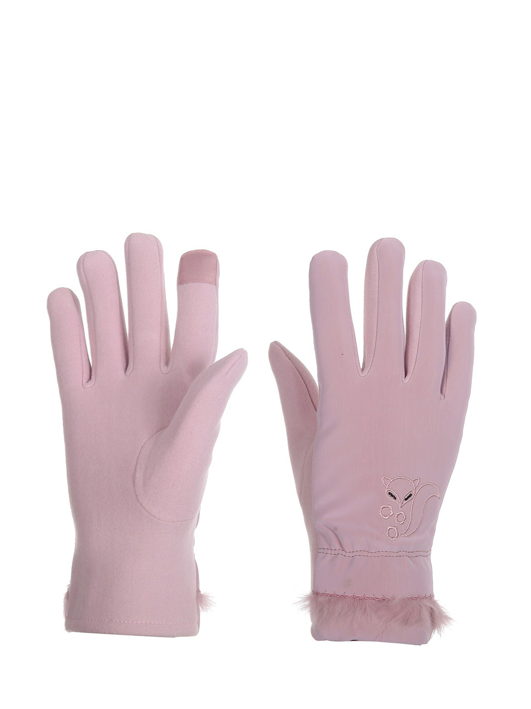 Alexvyan Women Patterned Winter Touch Screen Wind & Snow Proof Fleece Warm Hand Gloves