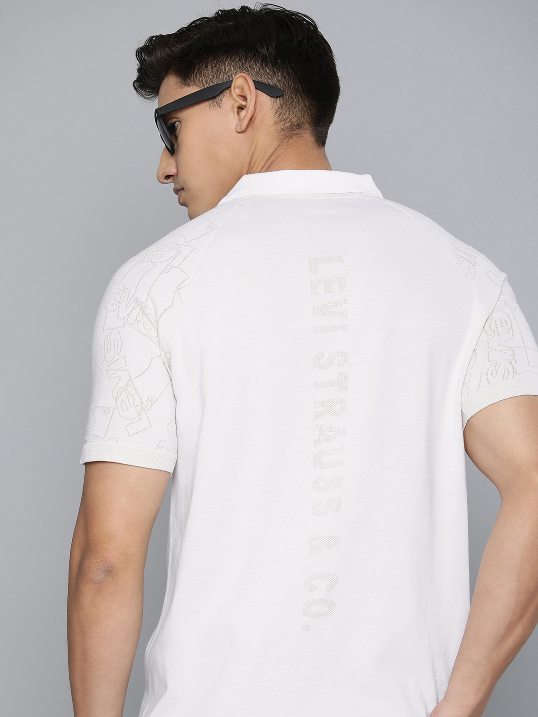 Levis Brand Logo Slim Fit Polo T-shirt