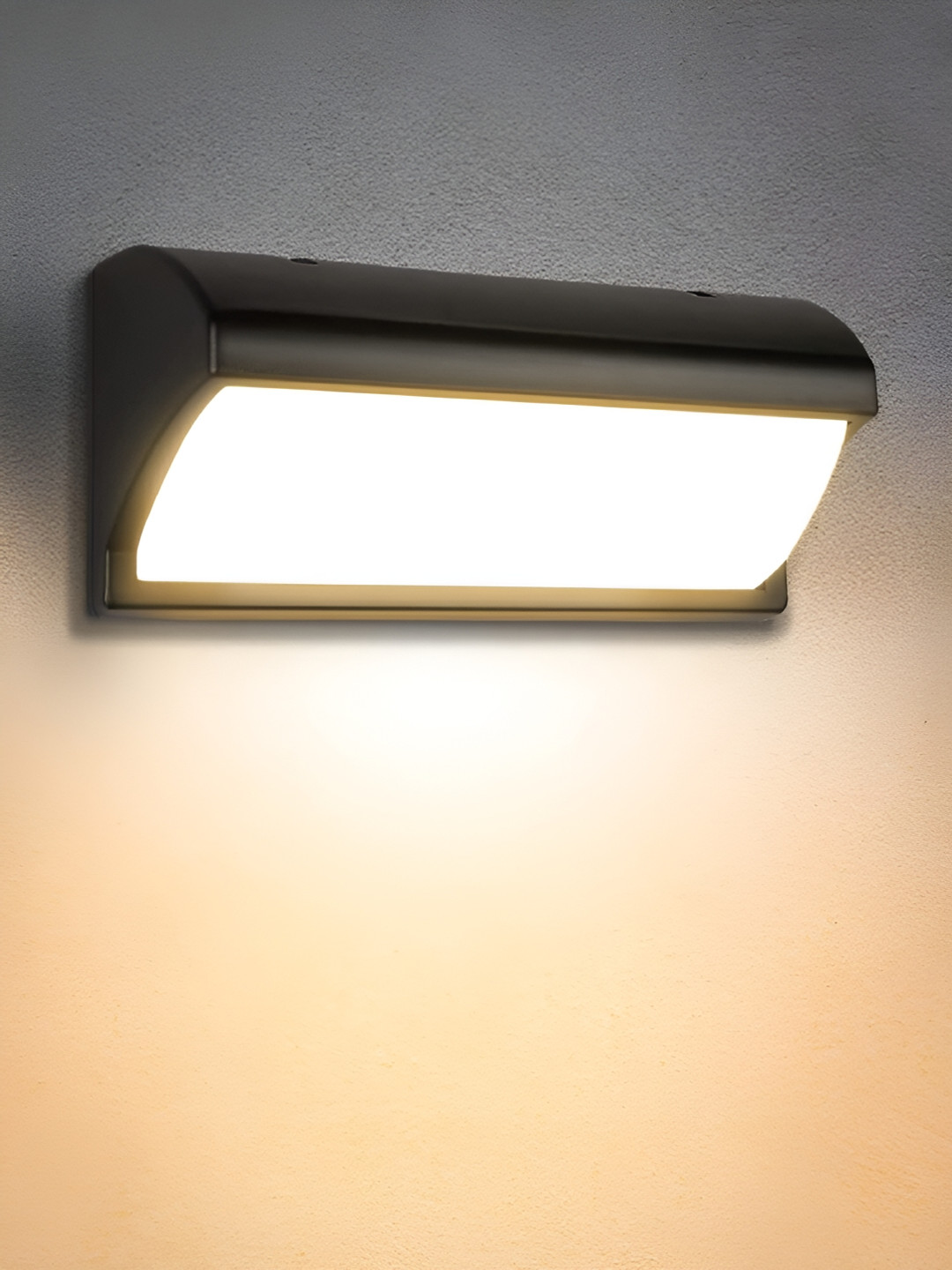 Mufasa Black 12 Watts LED Gate Boundary Light Outdoor Lamp