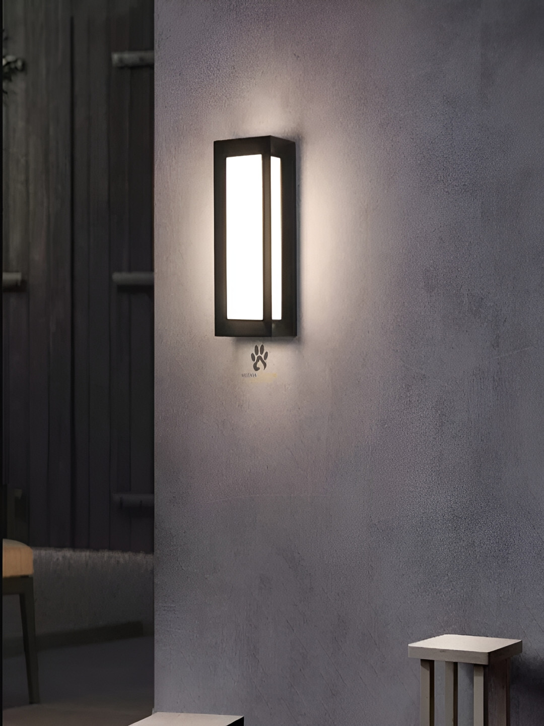 Mufasa Black 12 Watts LED Gate Boundary Light Outdoor Lamps