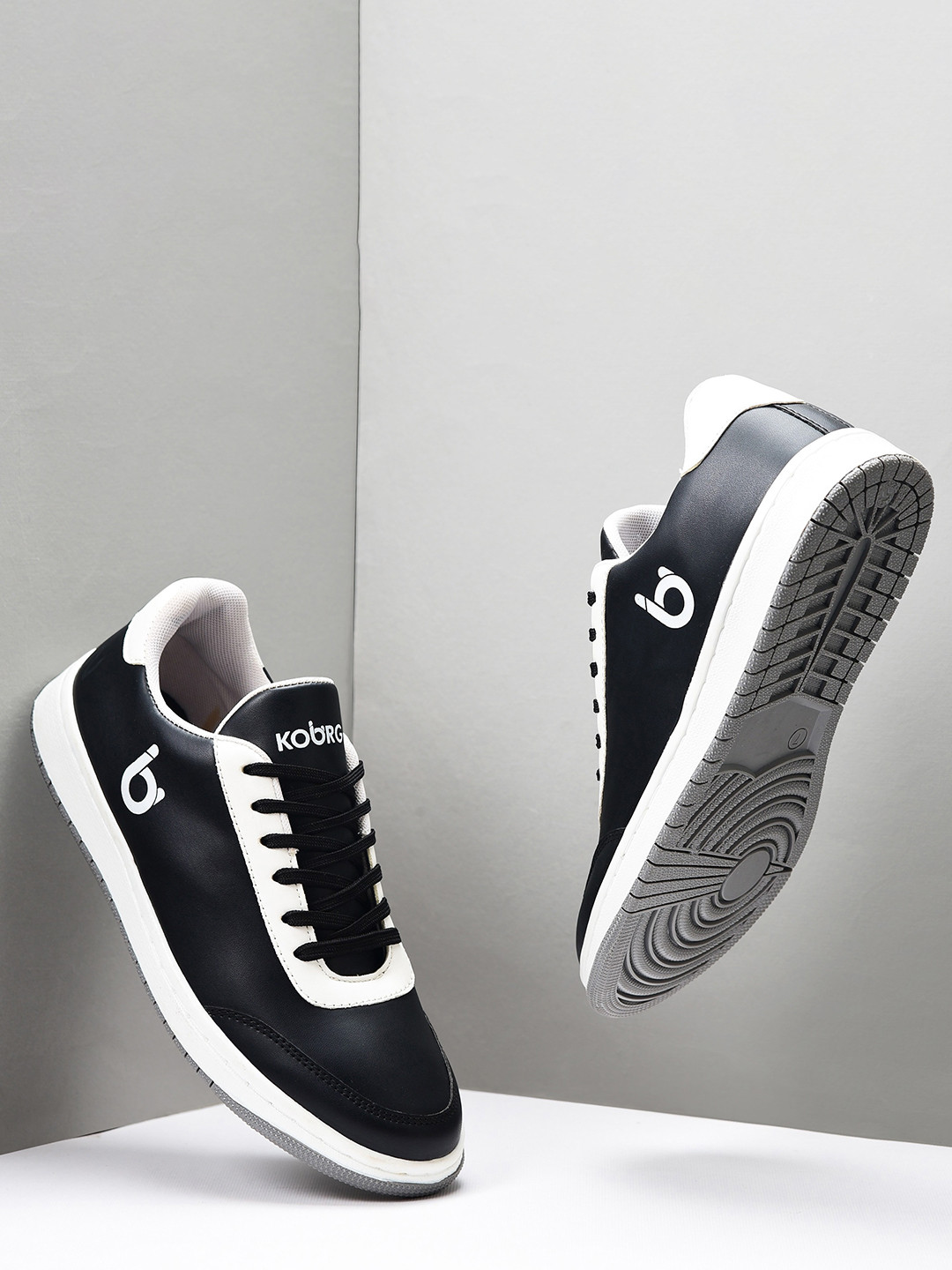 Koburg Men Pulse Colourblocked Comfort Insole Sneakers