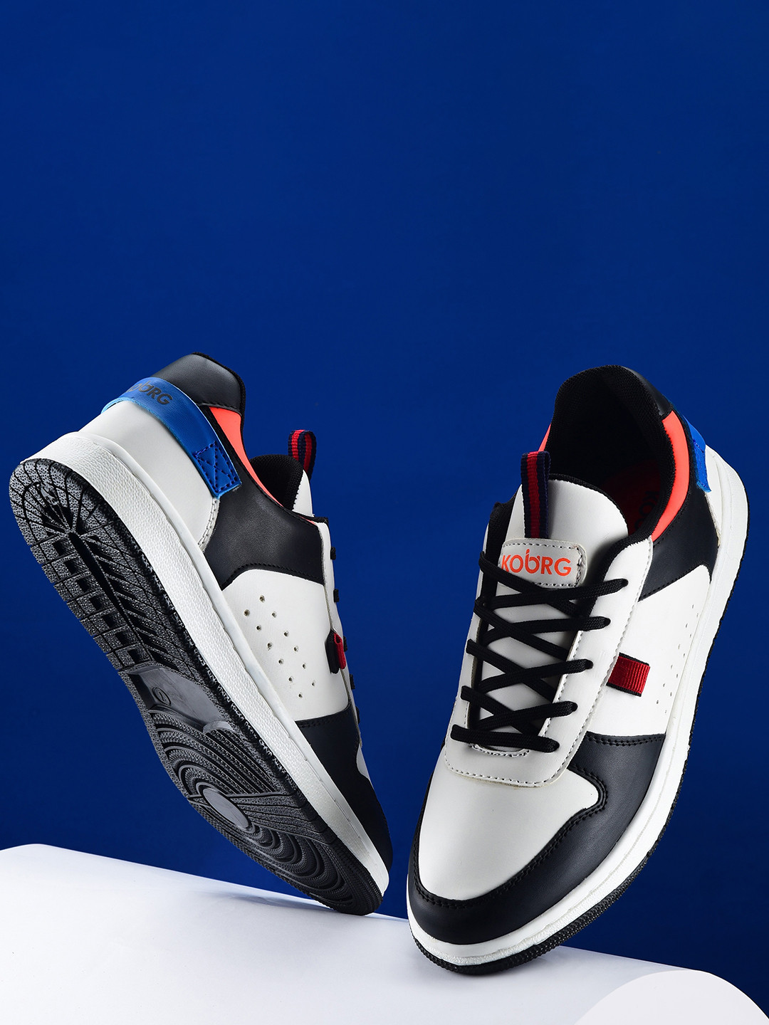 Koburg Men Breeze Colourblocked Comfort Insole Sneakers