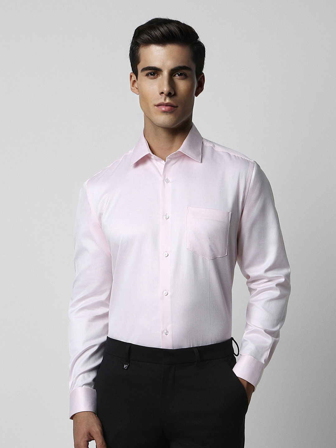 Van Heusen Men Pink Formal Shirt