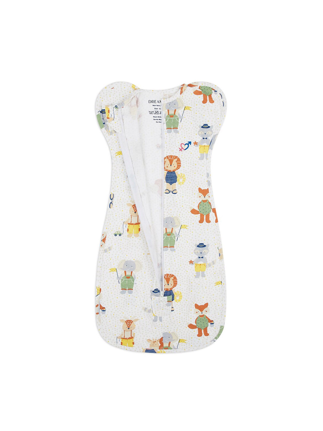 haus & kinder Infants Printed Pure Cotton Baby Sleeping Bag