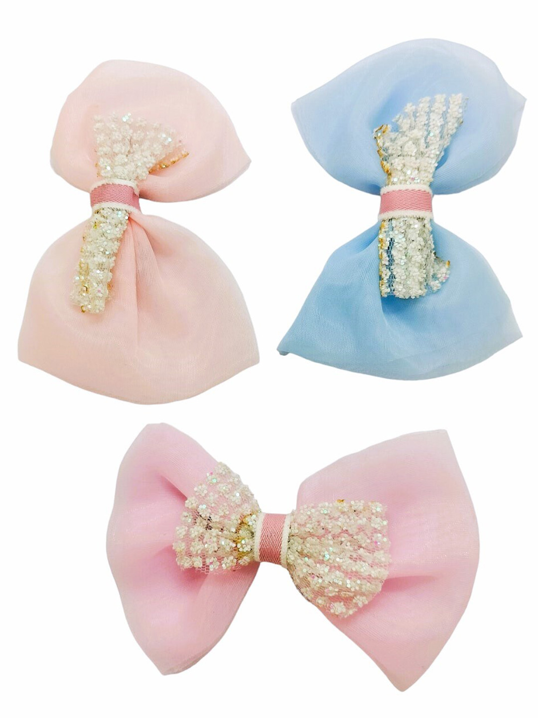 FEMMIBELLA Set Of 3 Alligator Hair Clip