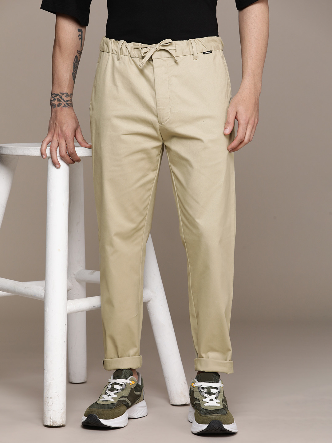 Calvin Klein Jeans Men Slim Fit Trousers