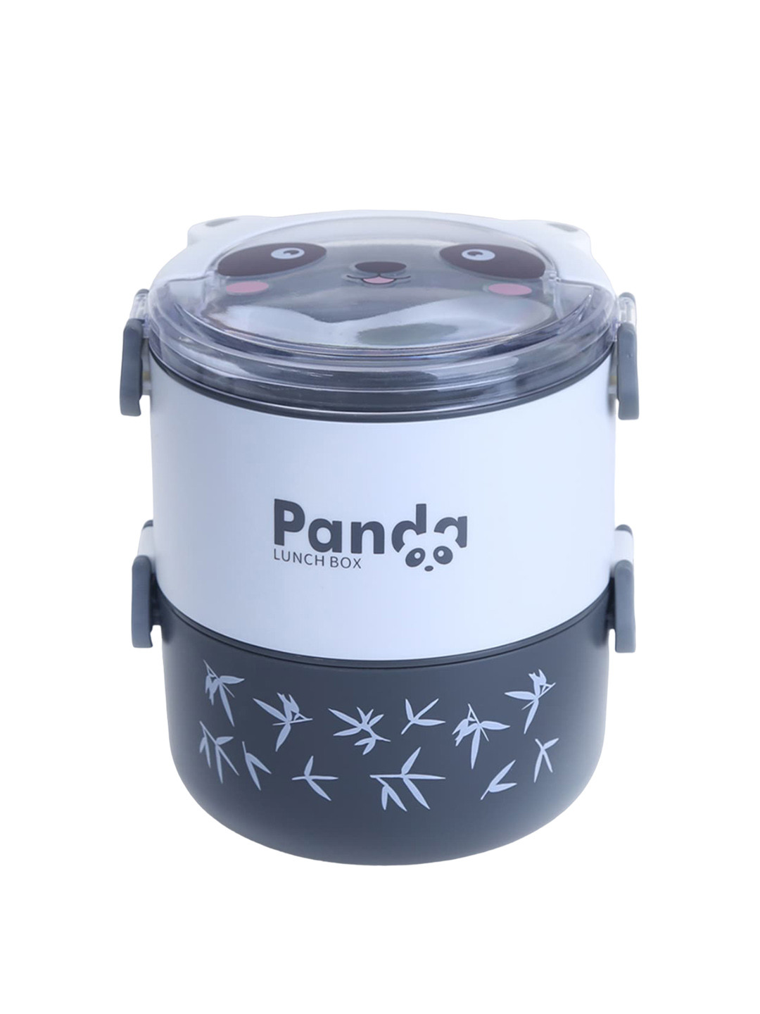 Kuber Industries HX0043347 Microwave Safe Food Grade BPA Free Lunch Box With Spoon & Fork