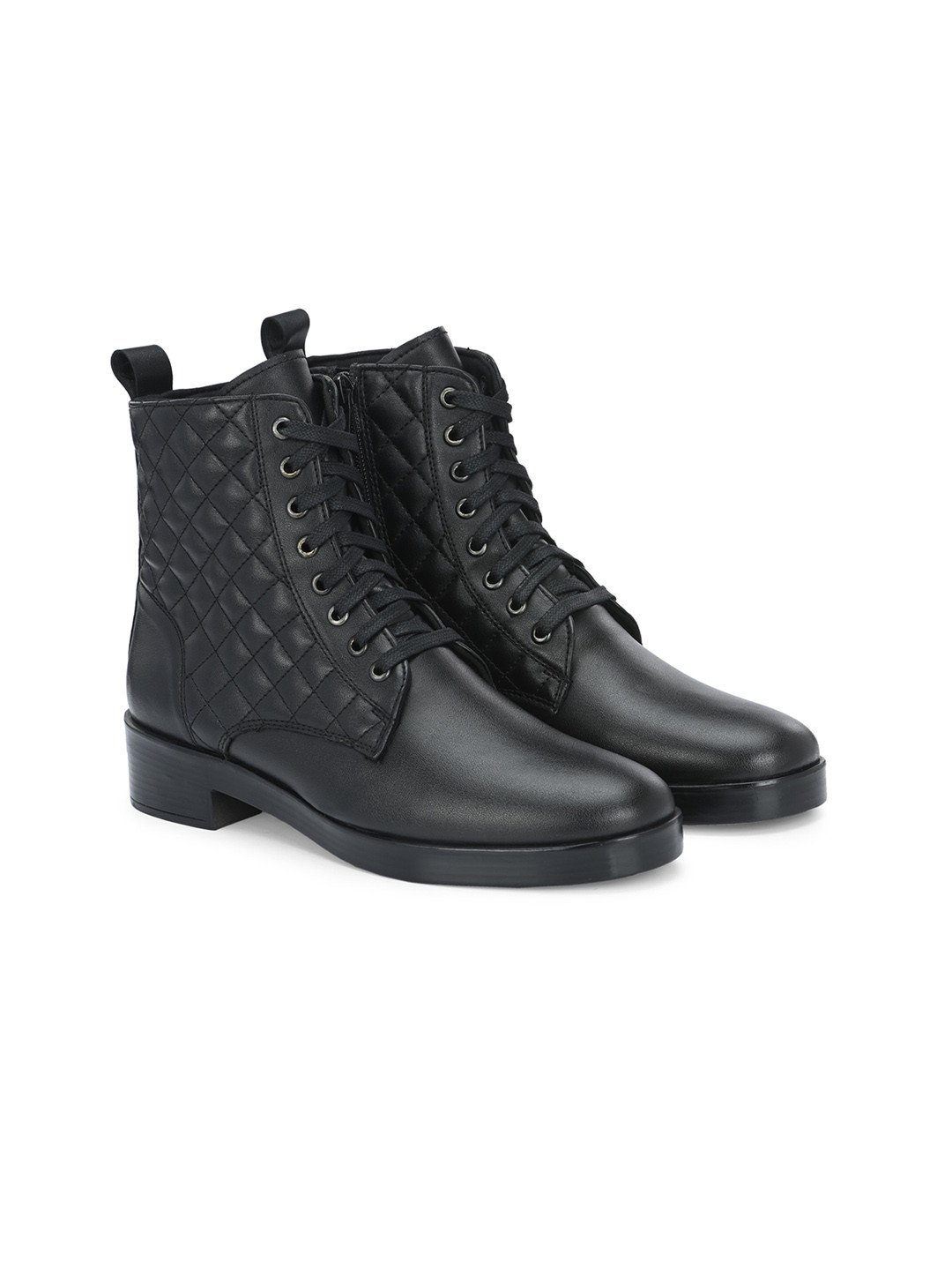 Delize Women Casual Block-Heeled Regular Boots