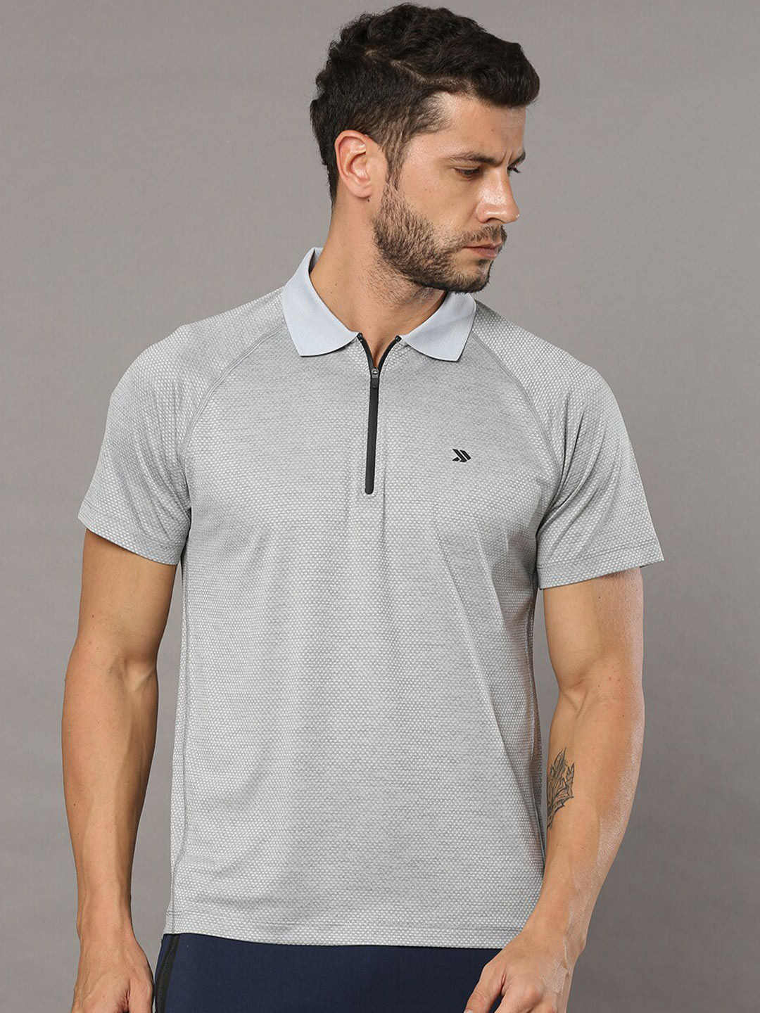 Jolger Mens Flexi dry fit Wrinkle free Recycled Polyester Polo T-shirt