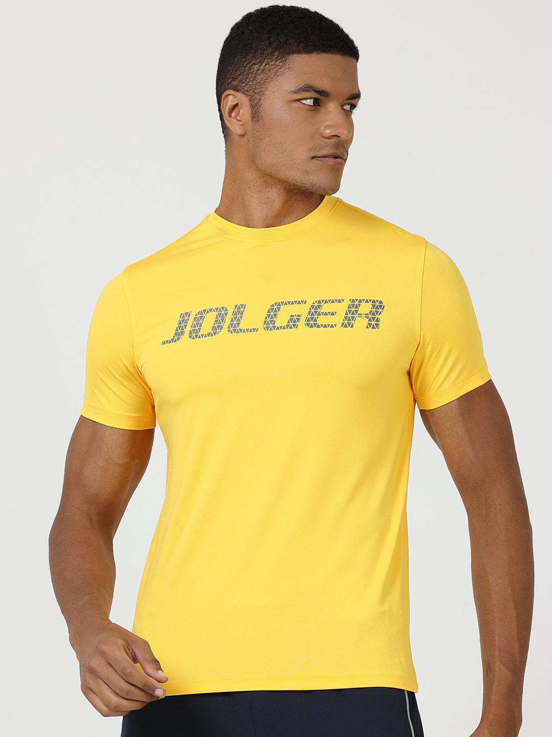 Jolger Men's Thermoregulated Quick Wicking Graphic Print T-shirt