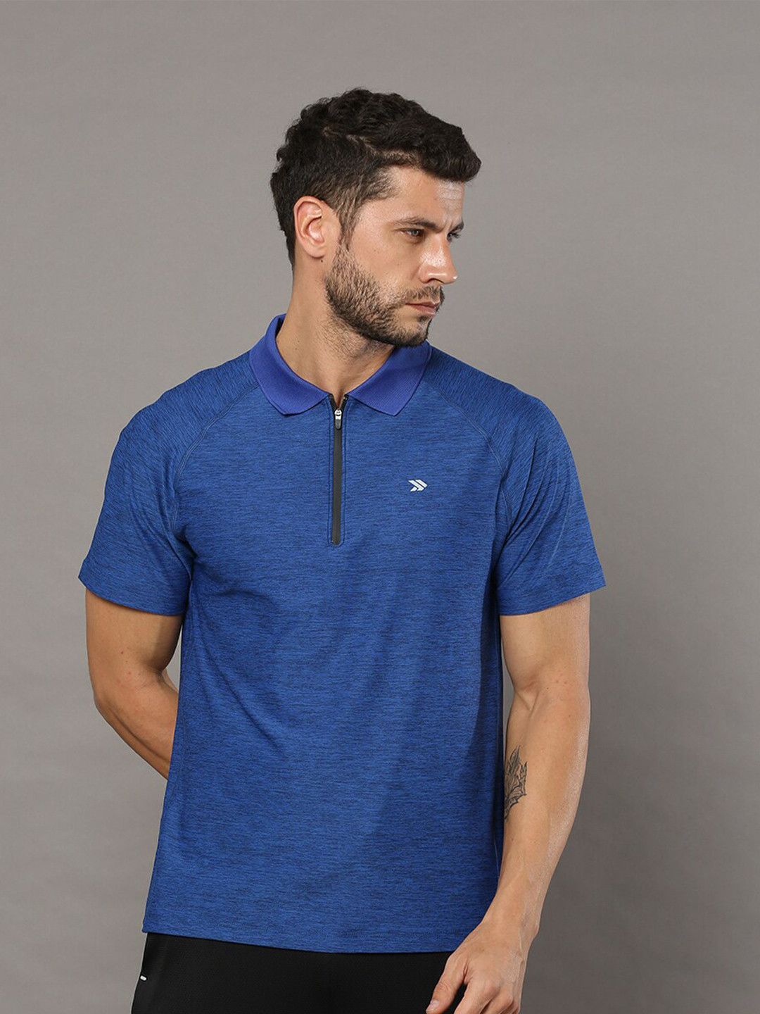 Jolger Mens Flexi dry fit Wrinkle free Polo T-shirt