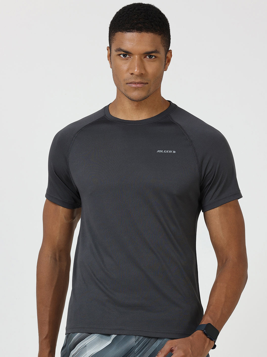 Jolger Men's Super Breathable Lightweight Round Neck T-shirt