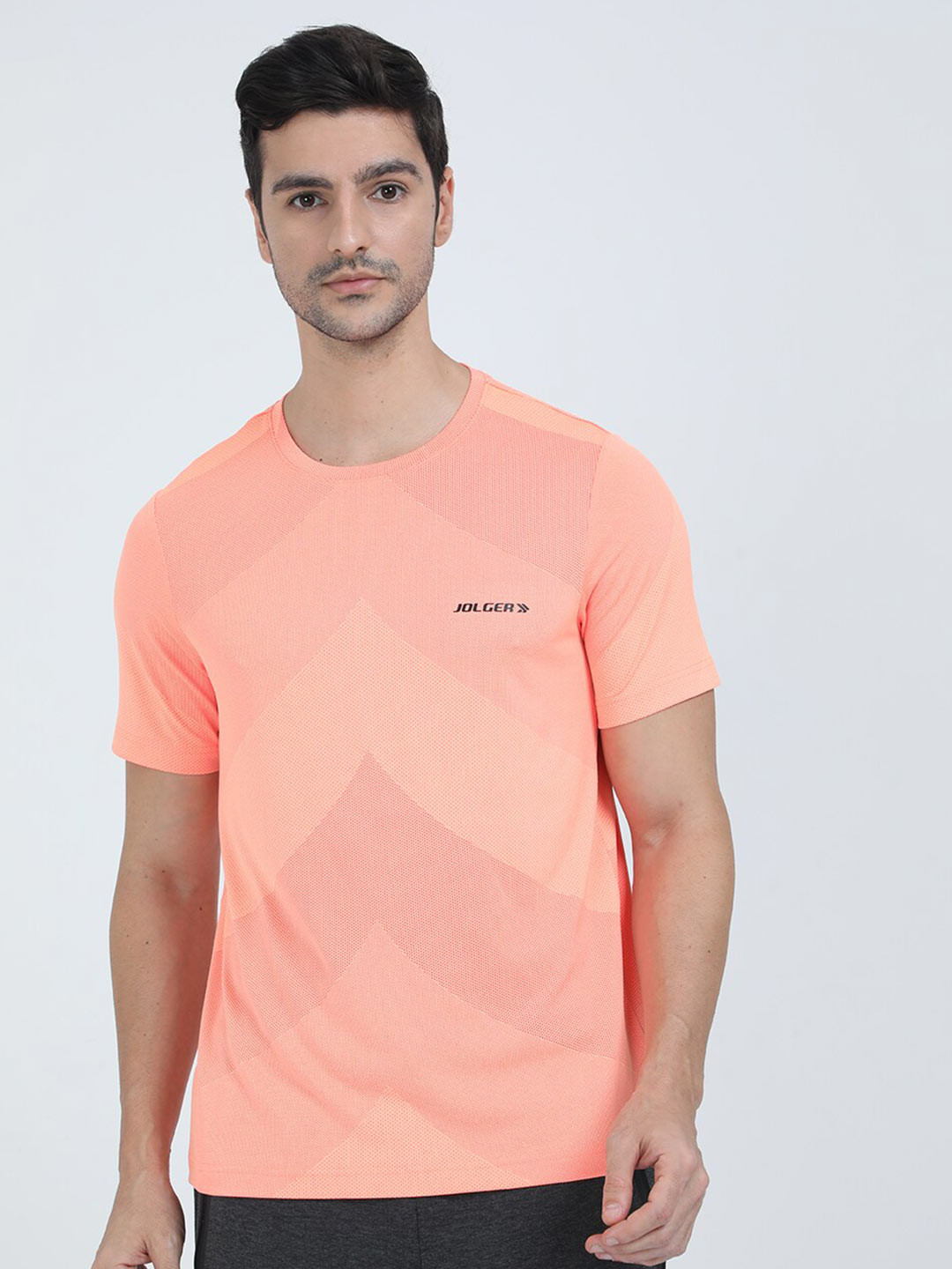 Jolger Men's 360 Quick-dry Super Breathable Lightweight Gym T-shirt