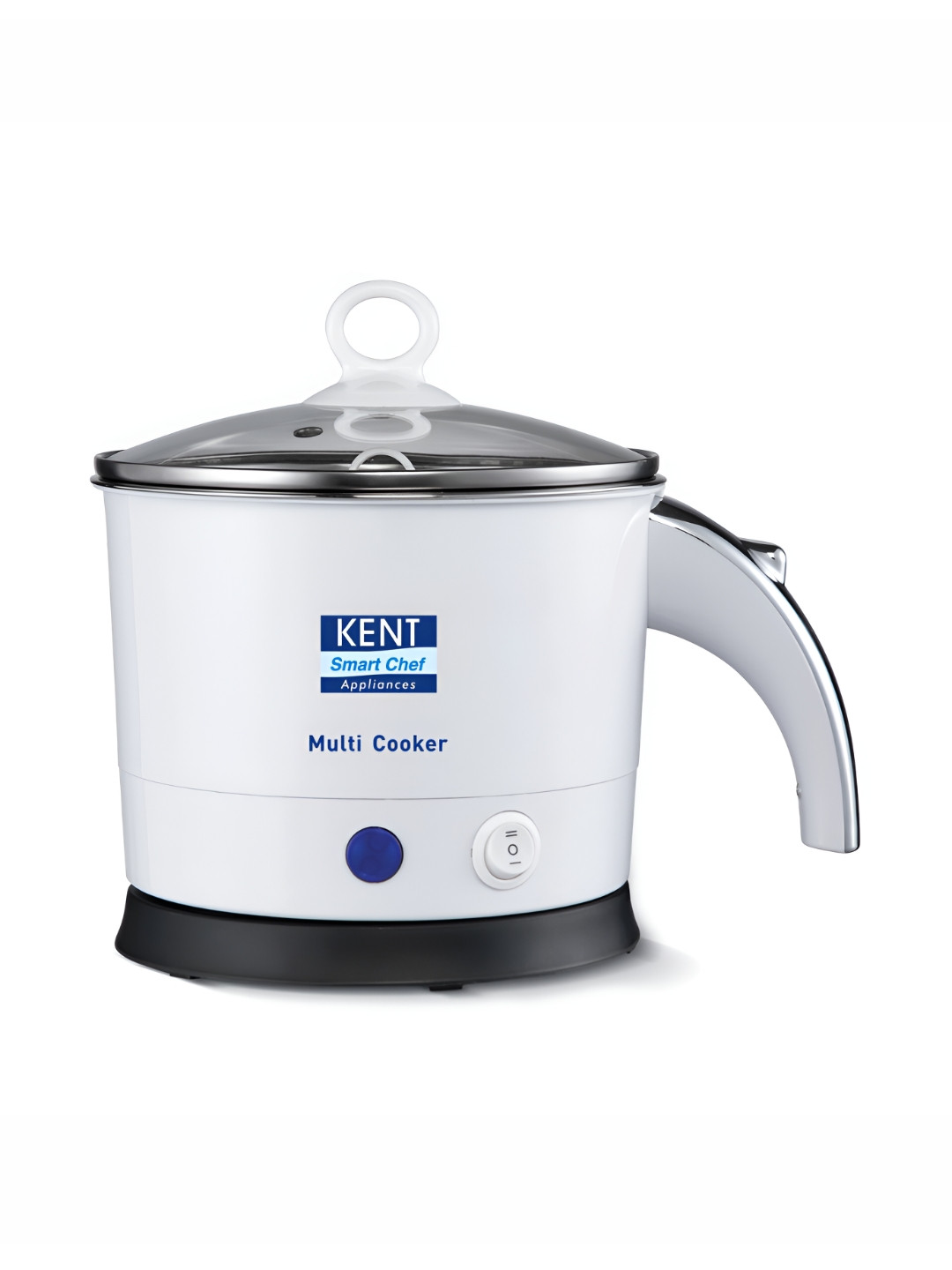 Kent White & Silvertoned  Stainless Steel Electric Kettle 1.2L