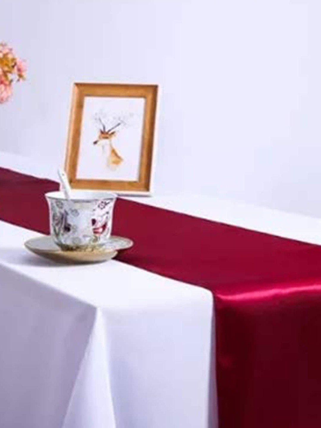 The Purple Tree Red Christmas Table Runner