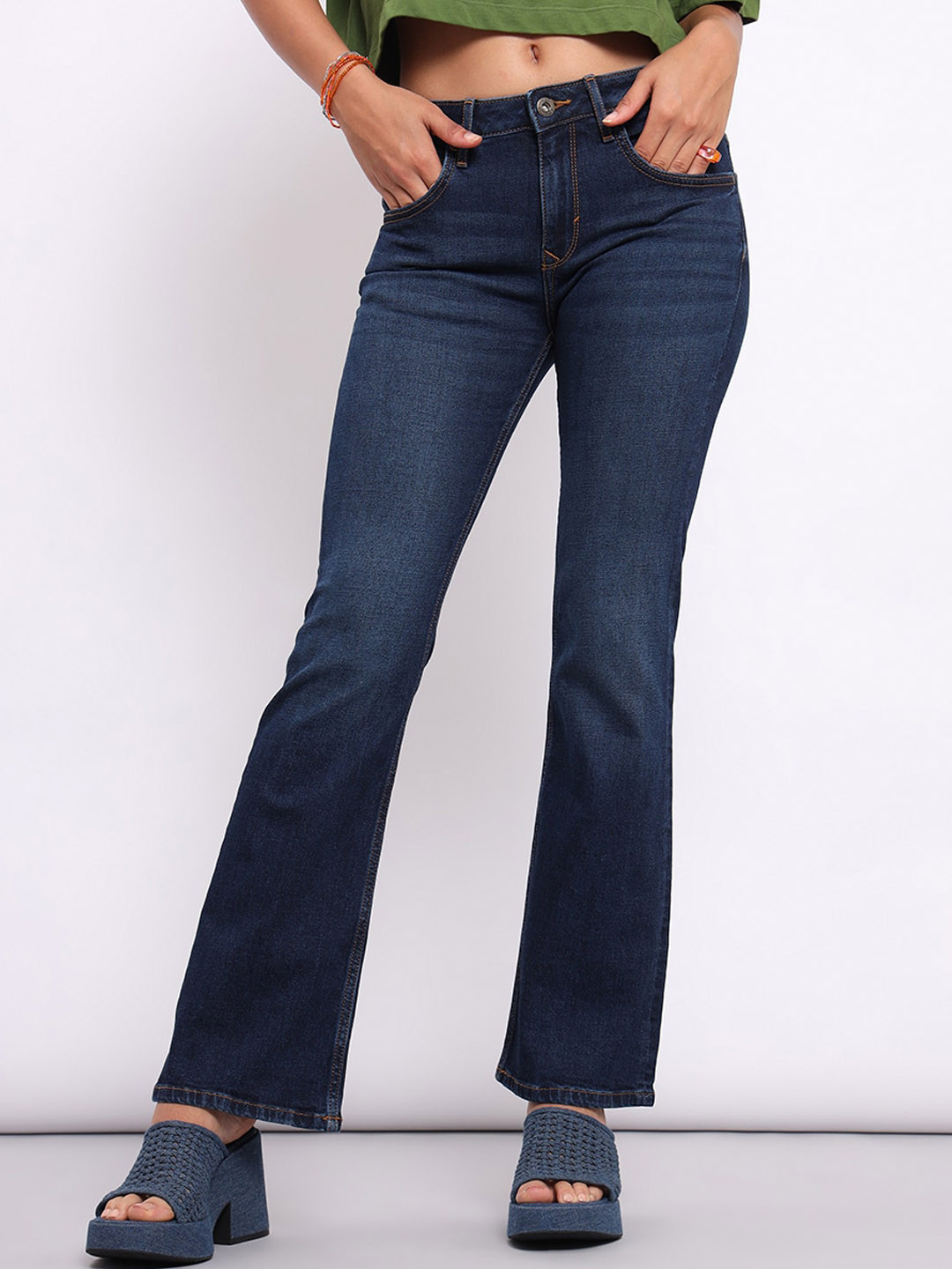 Lee Women Bootcut Comfort Stretchable Jeans