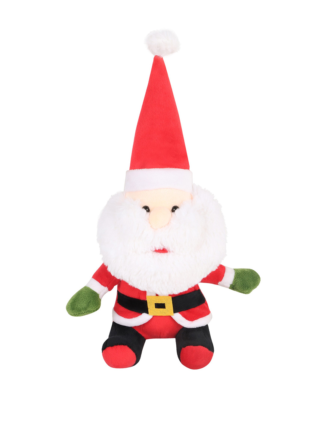 DearJoy Kids Christmas Happy Santa Microfibre Soft Toy