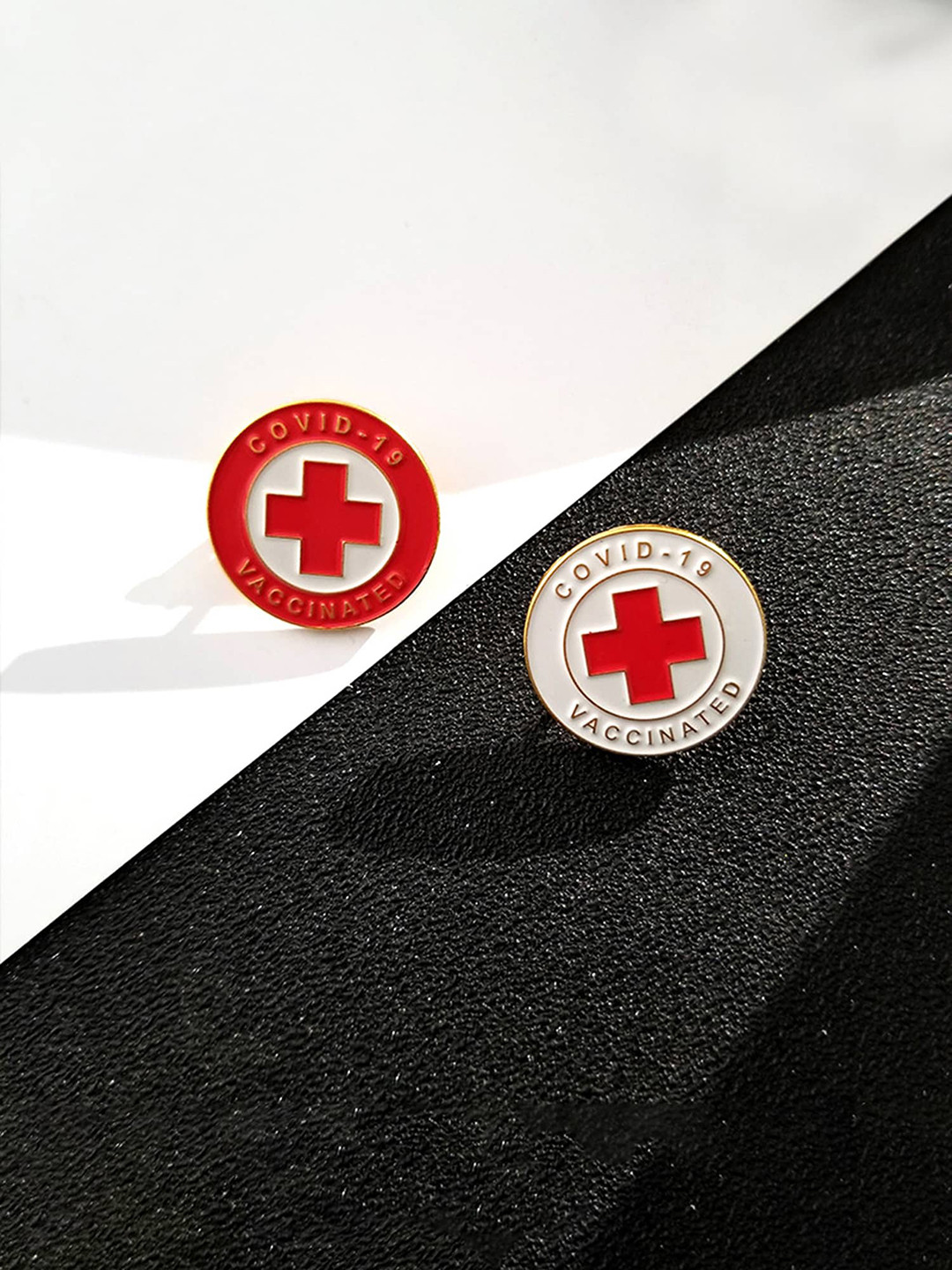 Yellow Chimes Men Set Of 3 Gold & Silver-Plated Broochs