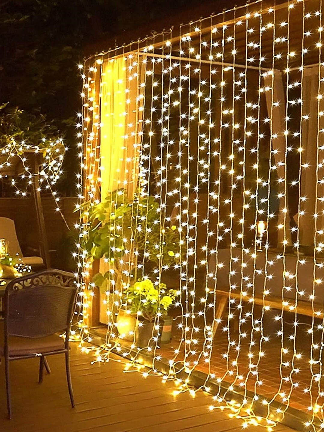 Evafly Unisex Off White Rice Shaped LED String Lights