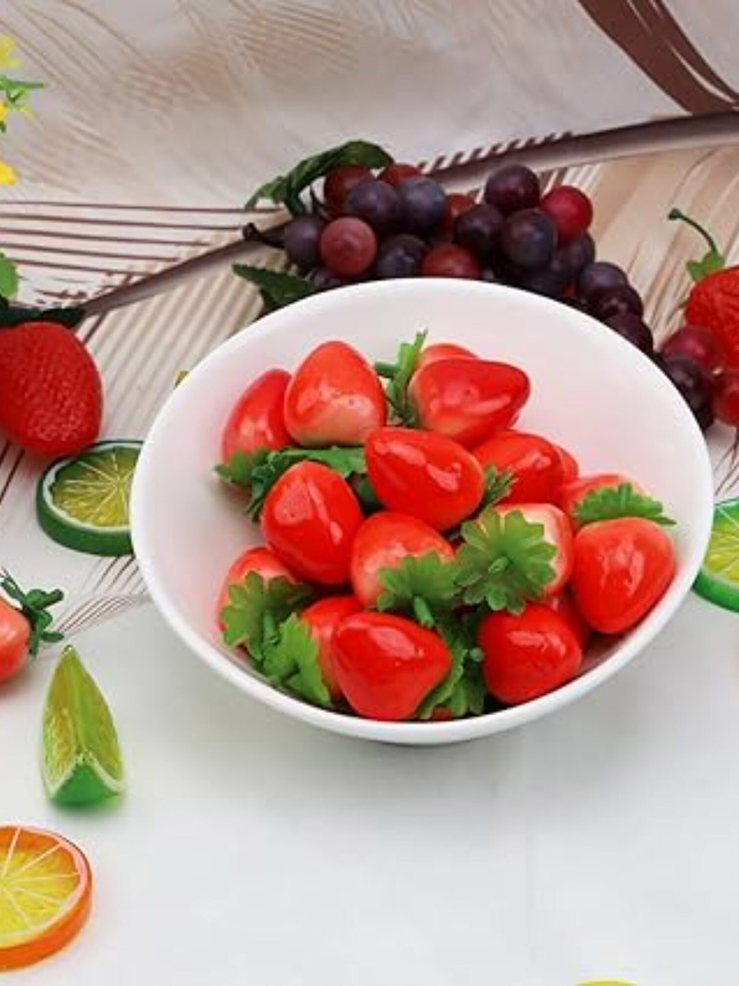 Babymoon Set Of 20 Fake Mini Mix Fruits Decoration Baby Photography Props