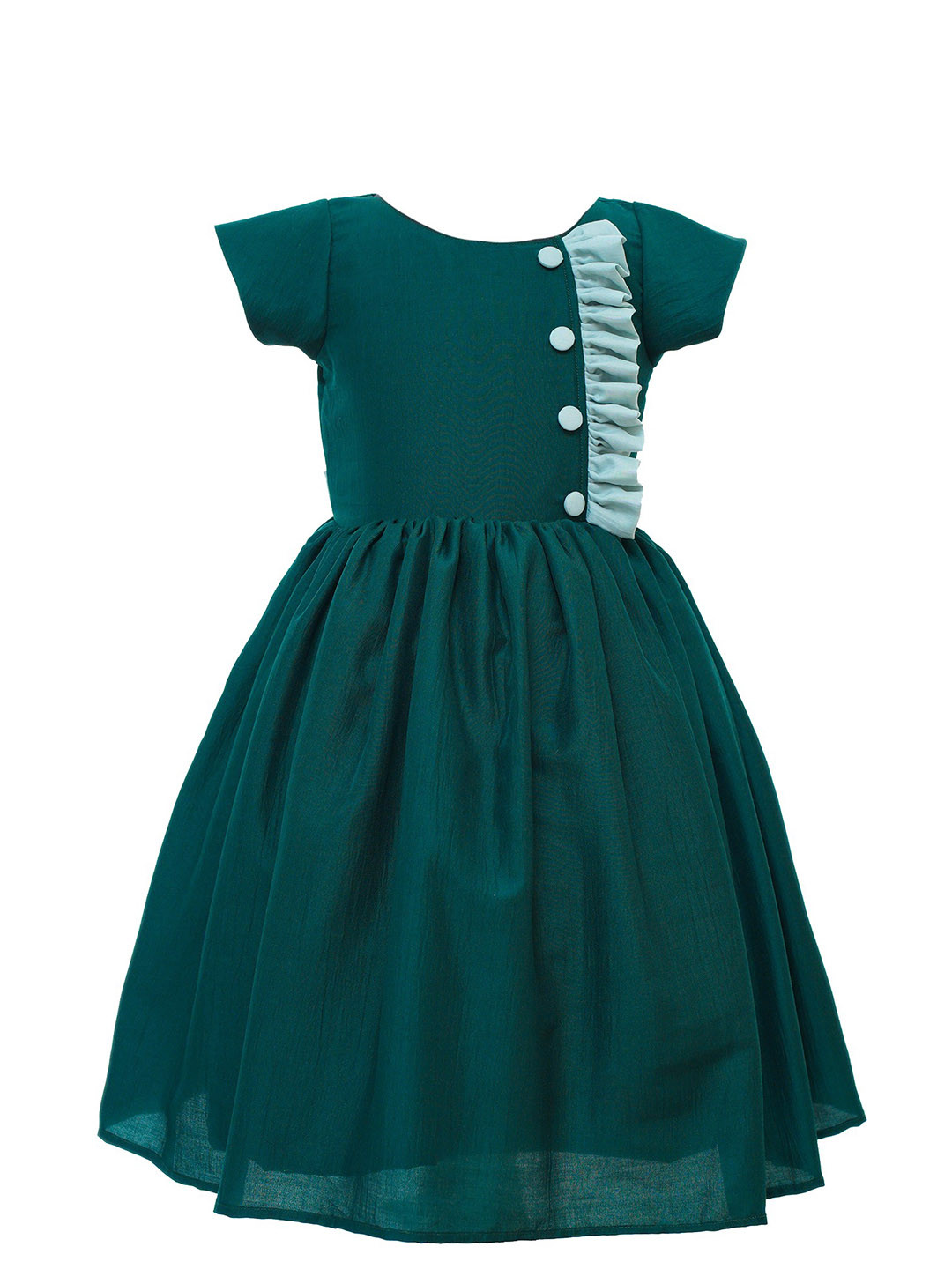 BAESD Girls Chinnon Silk Fit & Flare Dress