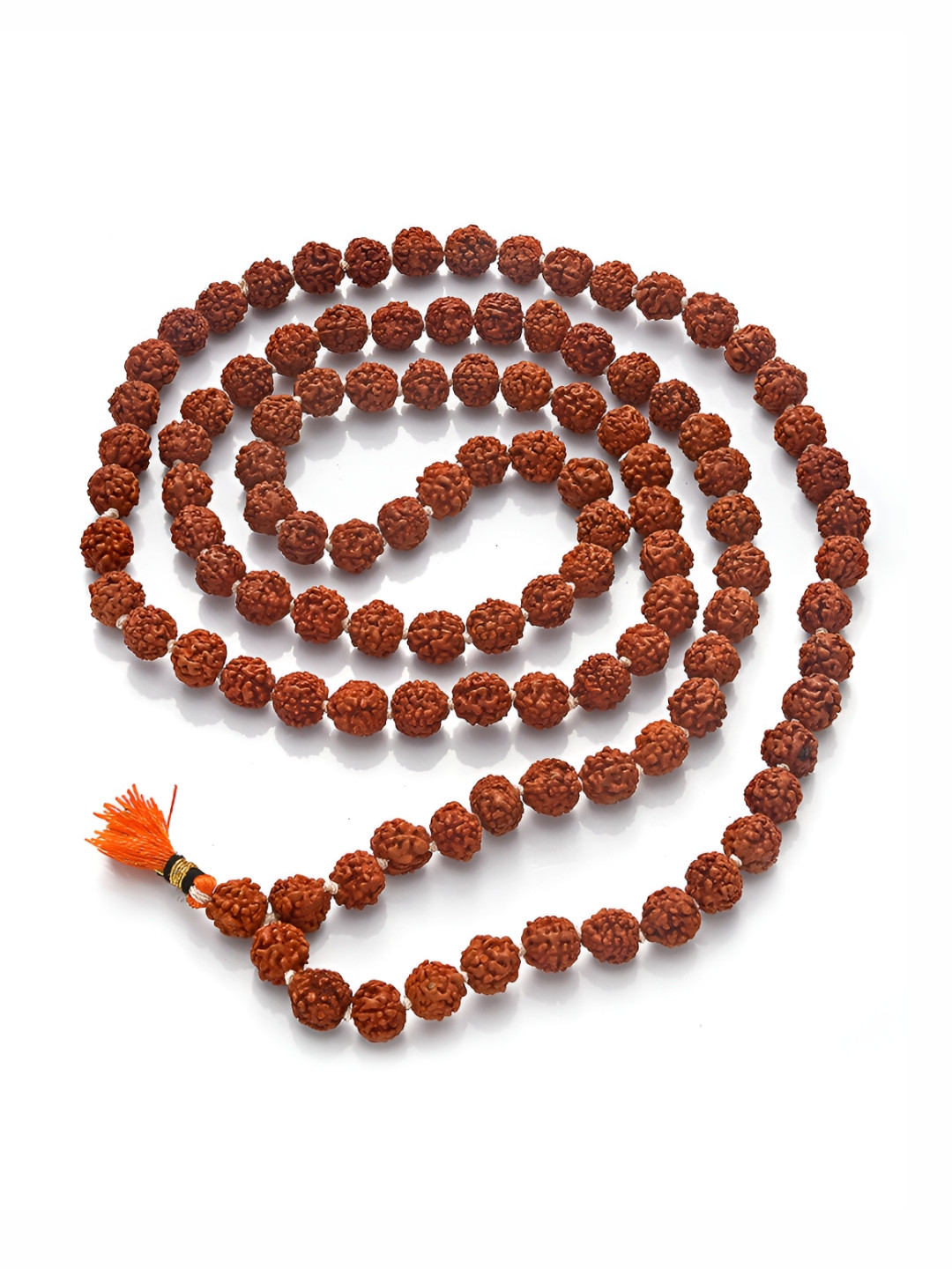 Pray Everyday 108 Beaded Rudraksha Mala