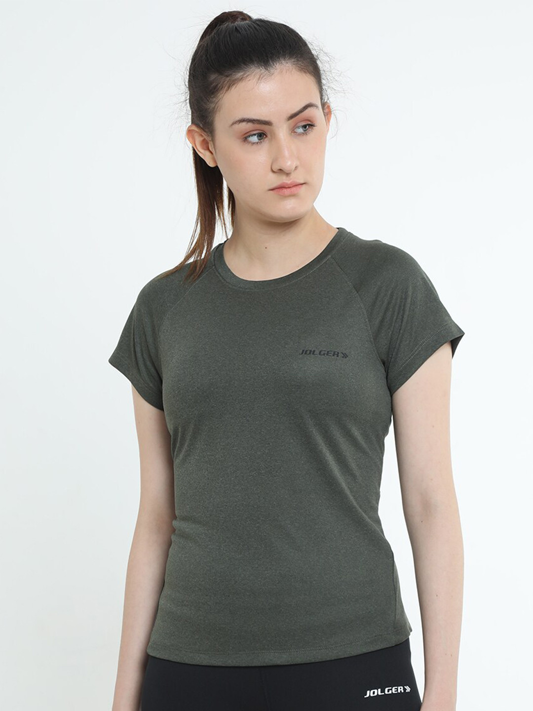 Jolger Women's Breathable Super Light weight Round Neck T-shirt