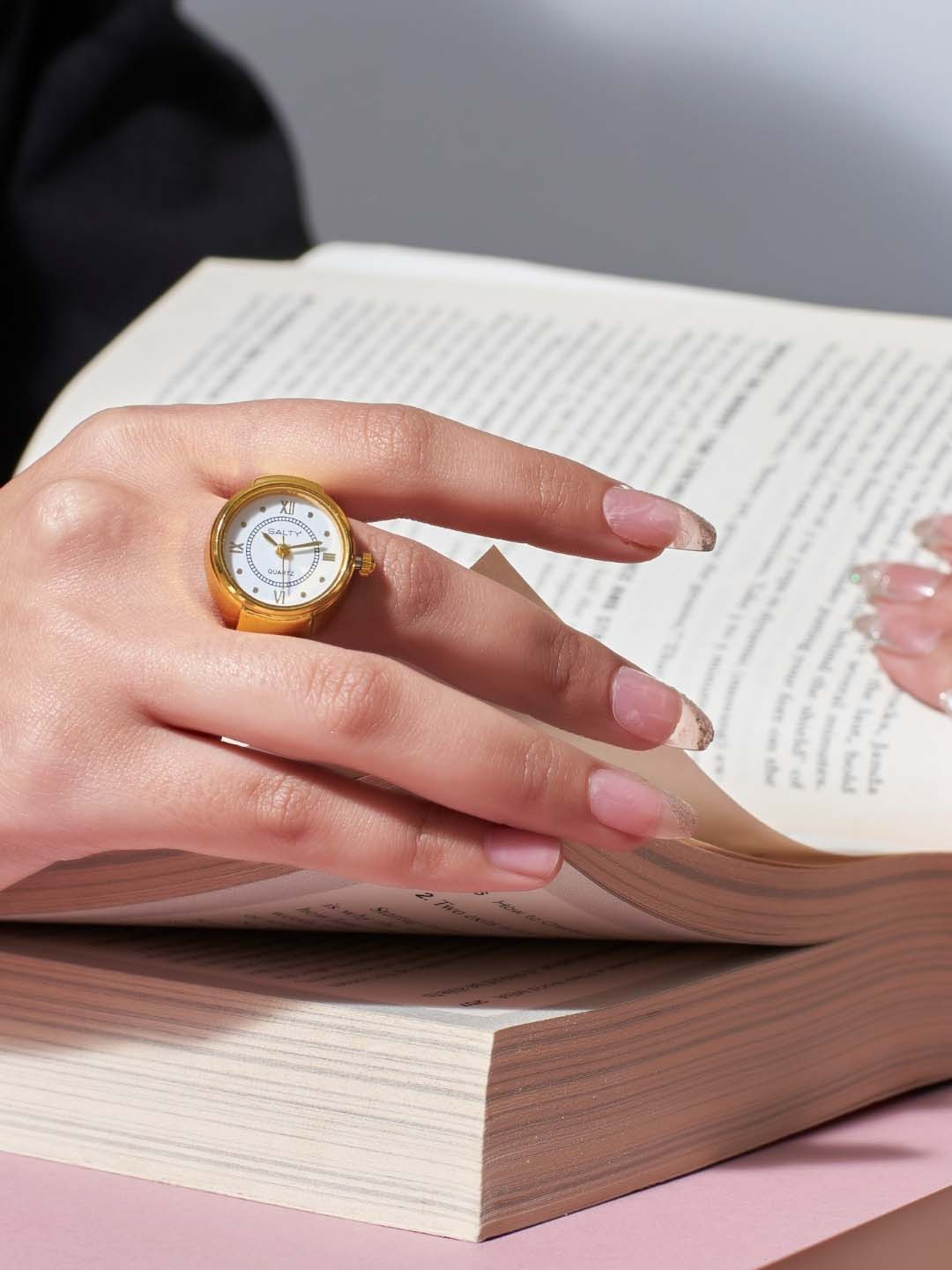 SALTY Girls Watch Finger Ring