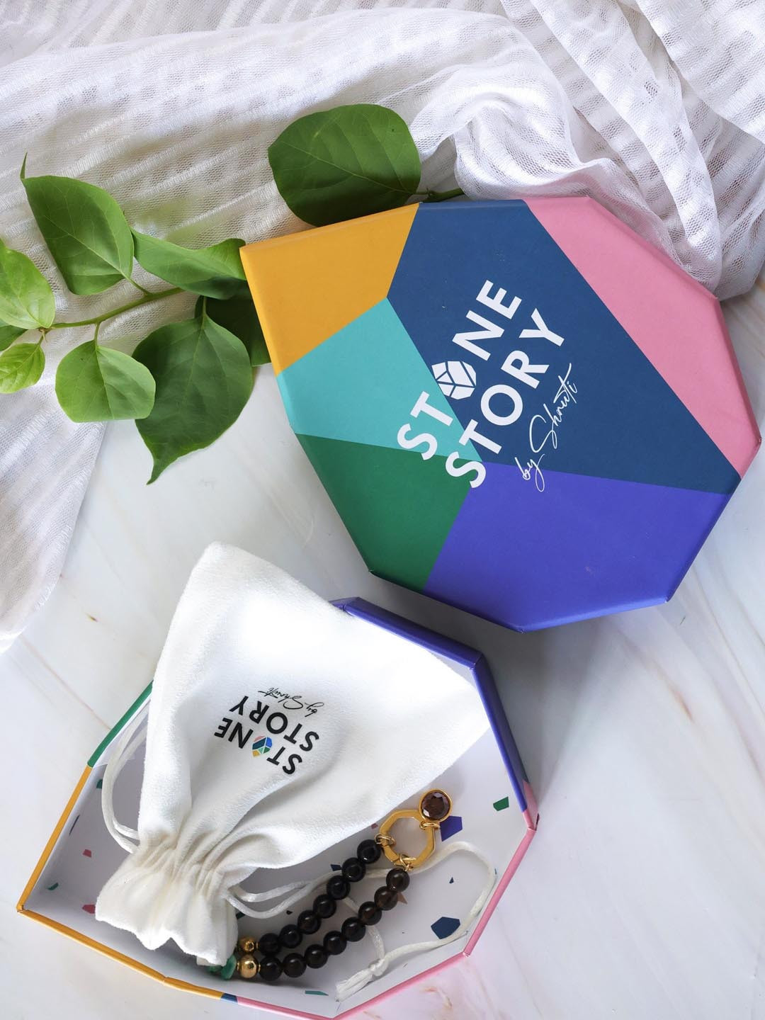 Stone Story By Shruti Sterling Silver Gold-Plated Classic Drop Earrings