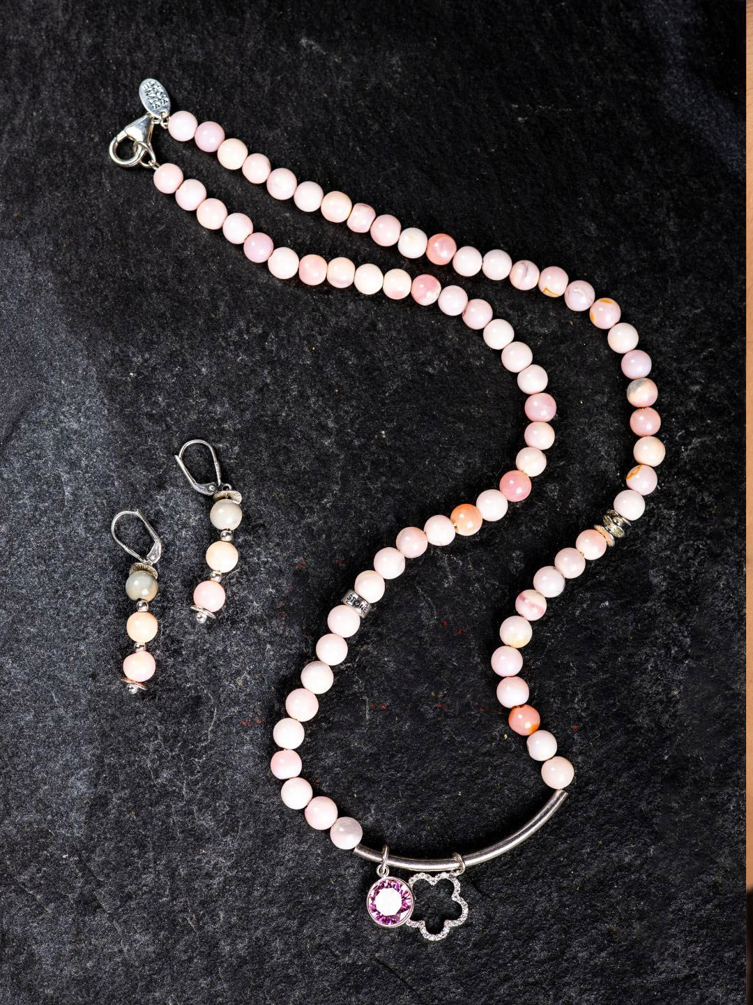 Stone Story By Shruti Sterling Silver Classic Drop Earrings