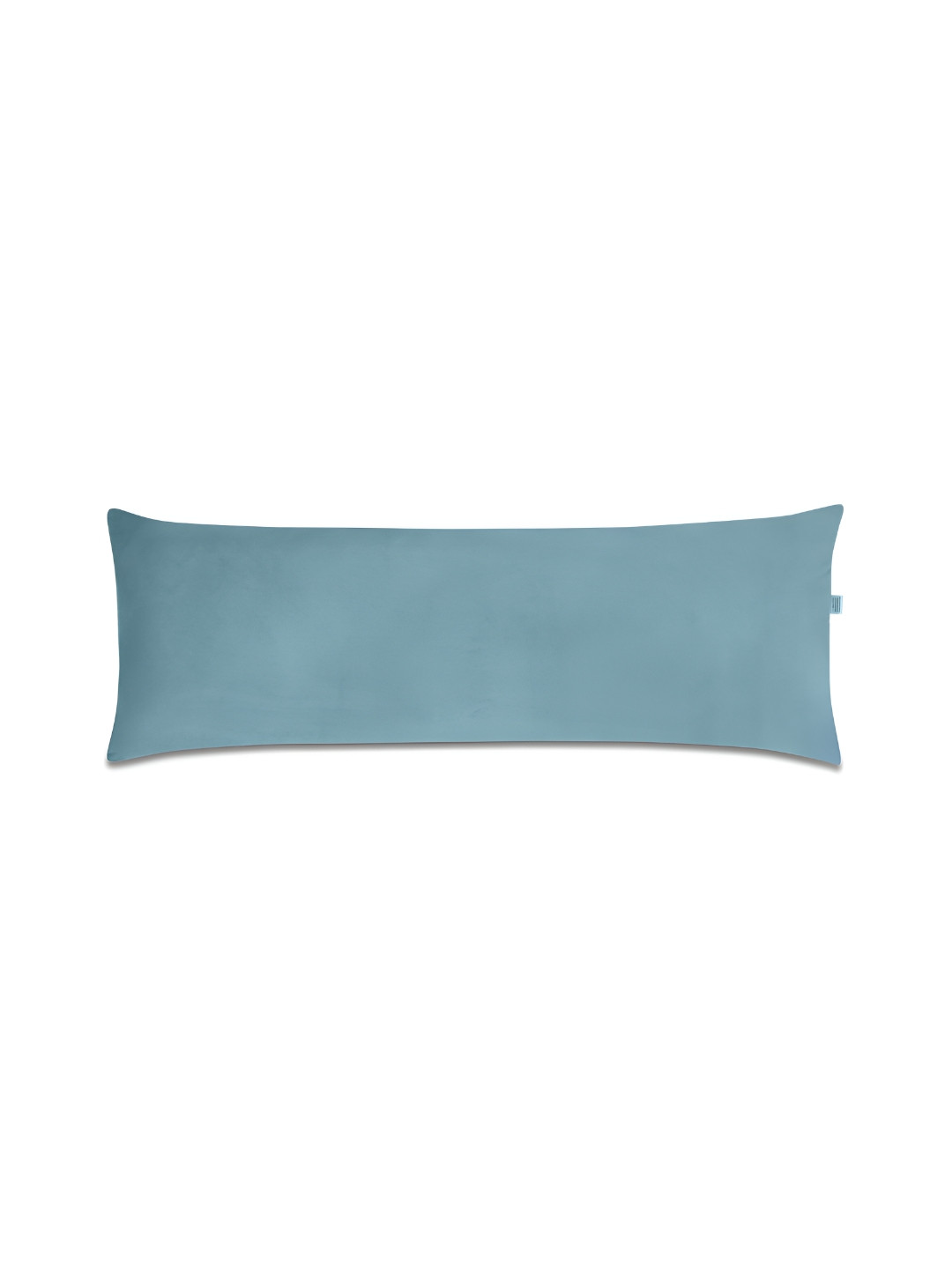 Dormyo Amore Body Arm Curl Green Solid Faux Velvet Breathable Firm Fibre Maternity Pillow-38 x 22.86 x 134 cm