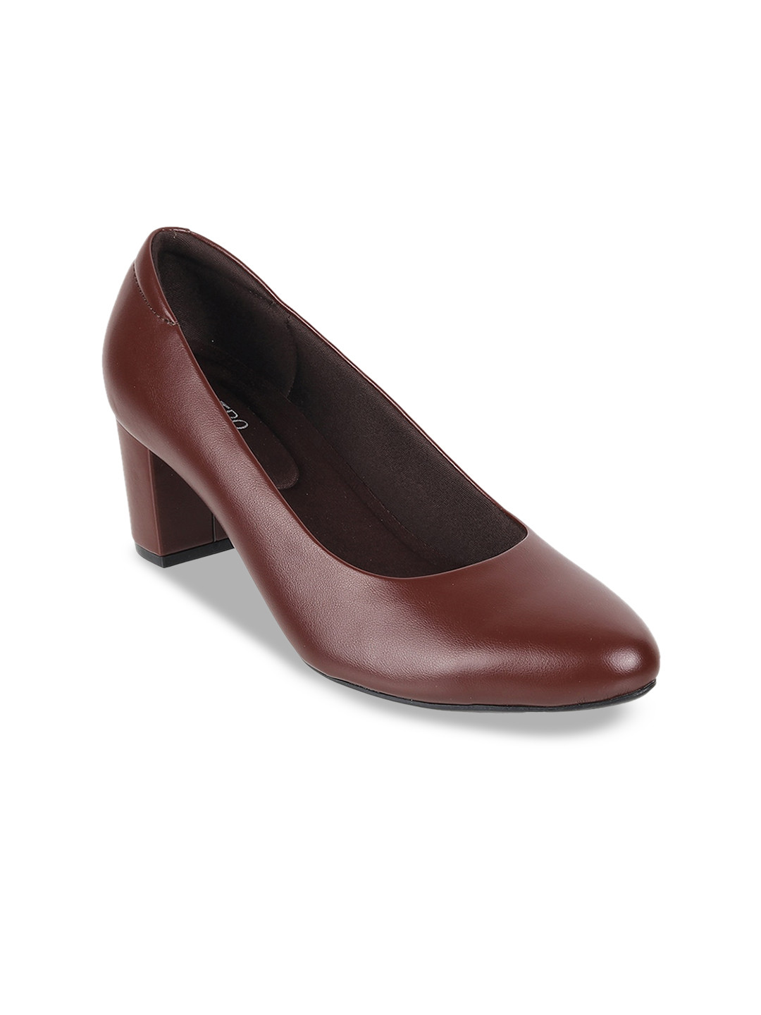 Metro Pointed Toe Pumps Block Heels