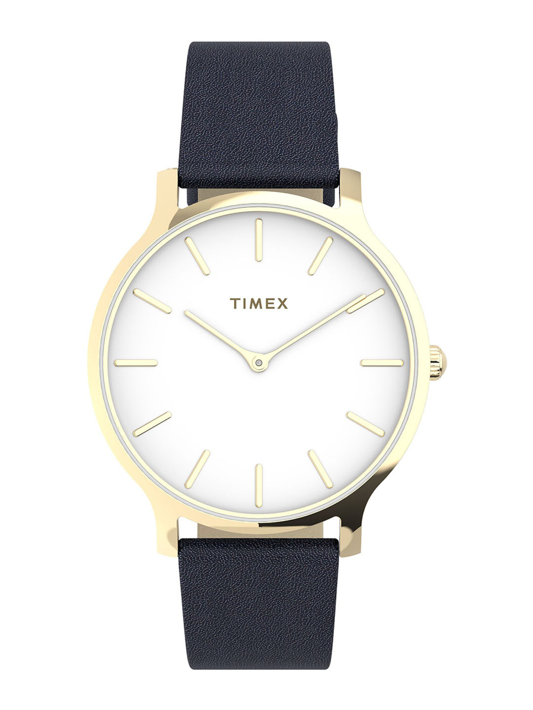 Timex Trend Women White Brass Dial & Blue Straps Analogue Watch TW2V04900AP