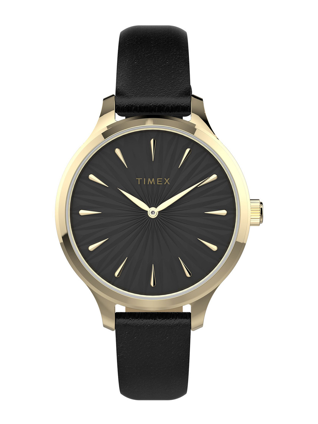 Timex Women Leather Straps Analogue Watch TW2V06600UJ