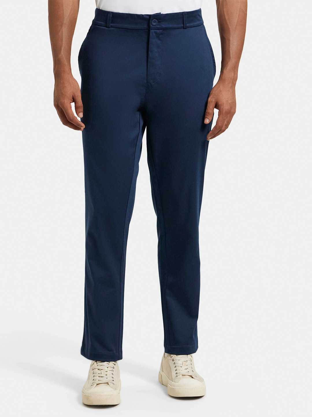 Jockey Super Combed Cotton Rich Elastane Stretch Woven Fabric Slim Fit All Day Pants-IM26