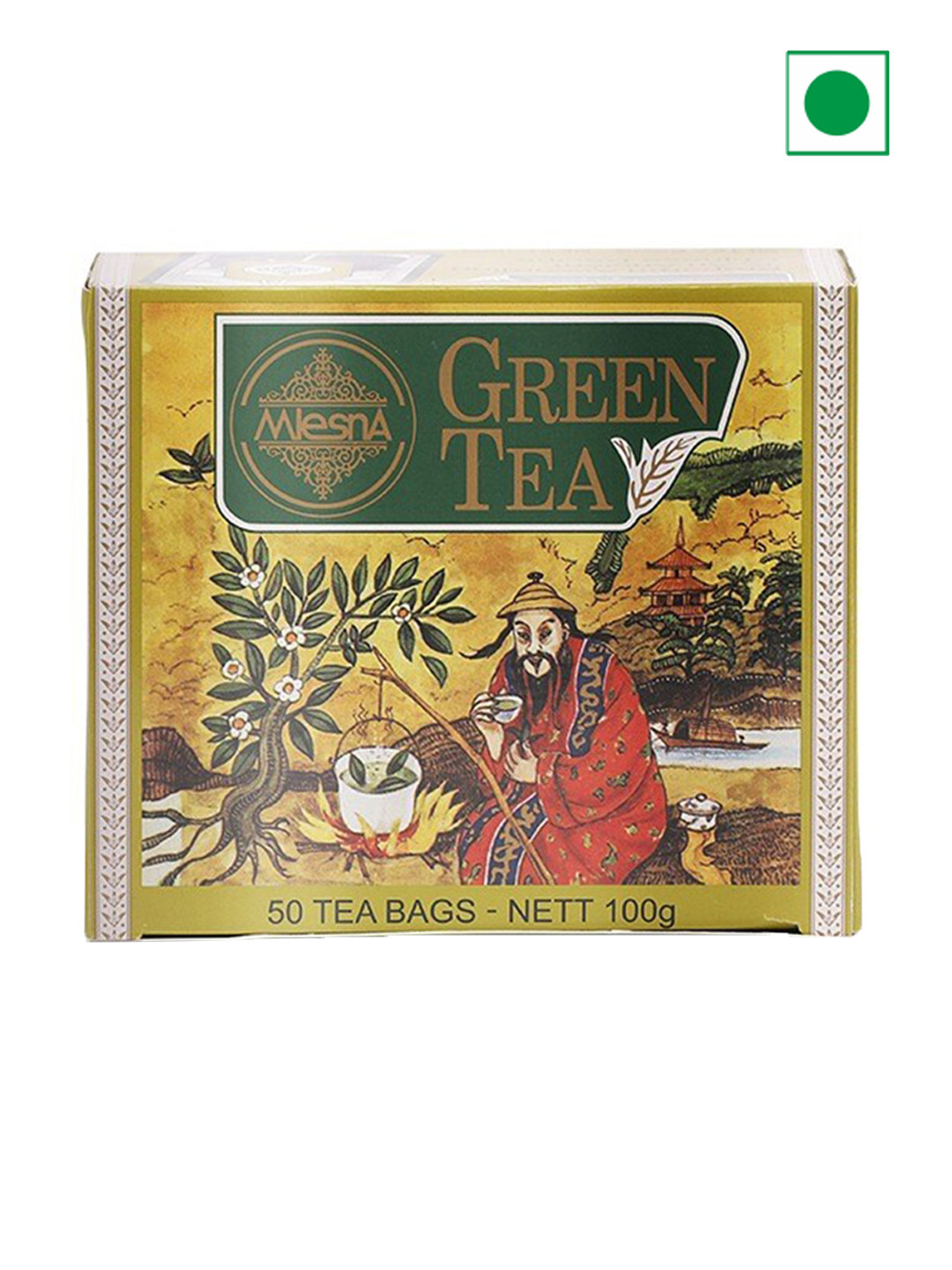 Mlesna Set Of 2 Chinese Green Tea Bag-200 gms