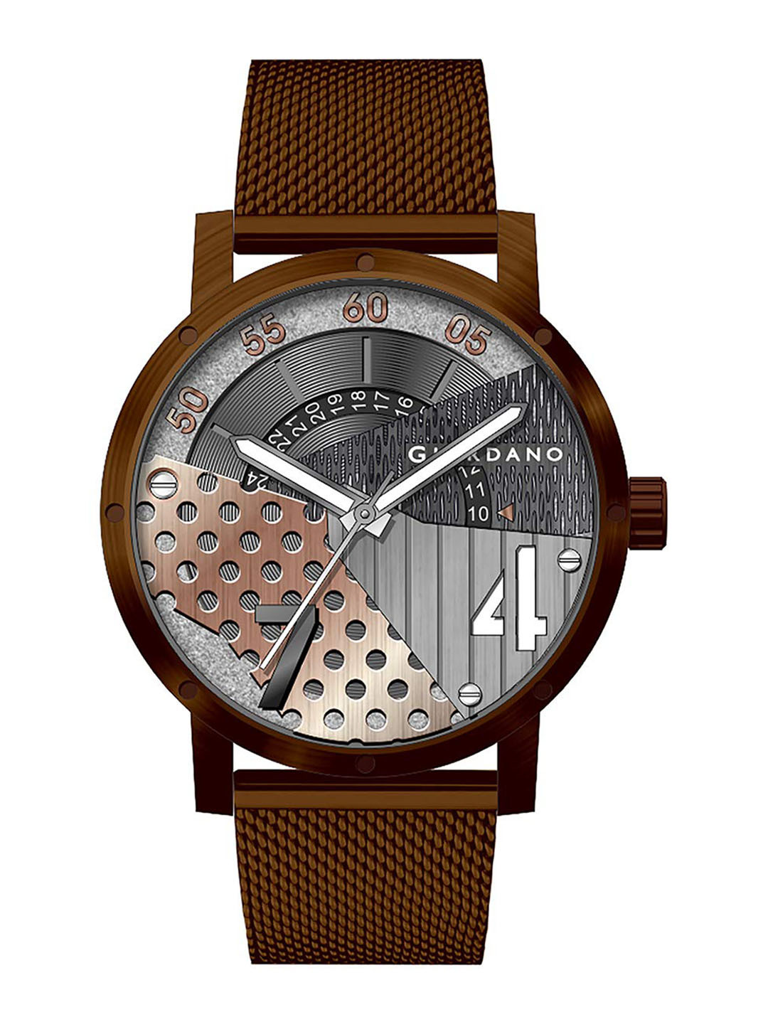 GIORDANO Men Textured Analogue Watch GD-1063-33