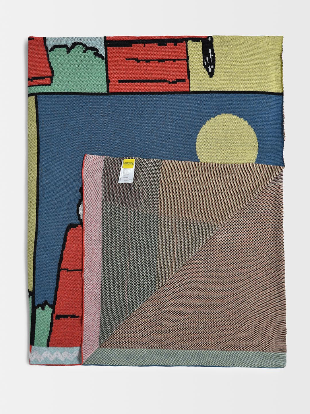 MiArcus 100% Cotton Peanuts Snoopy Printed, Soft Knitted Blanket for Kids, 100x130 cm