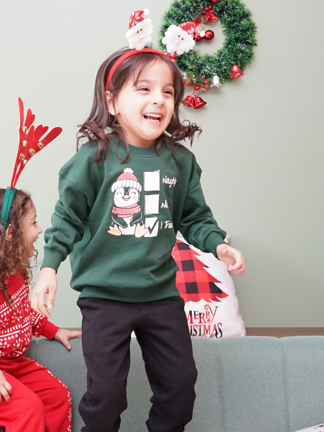 Infants Unisex Printed Fleece Pure Cotton Sweatshirt With Joggers