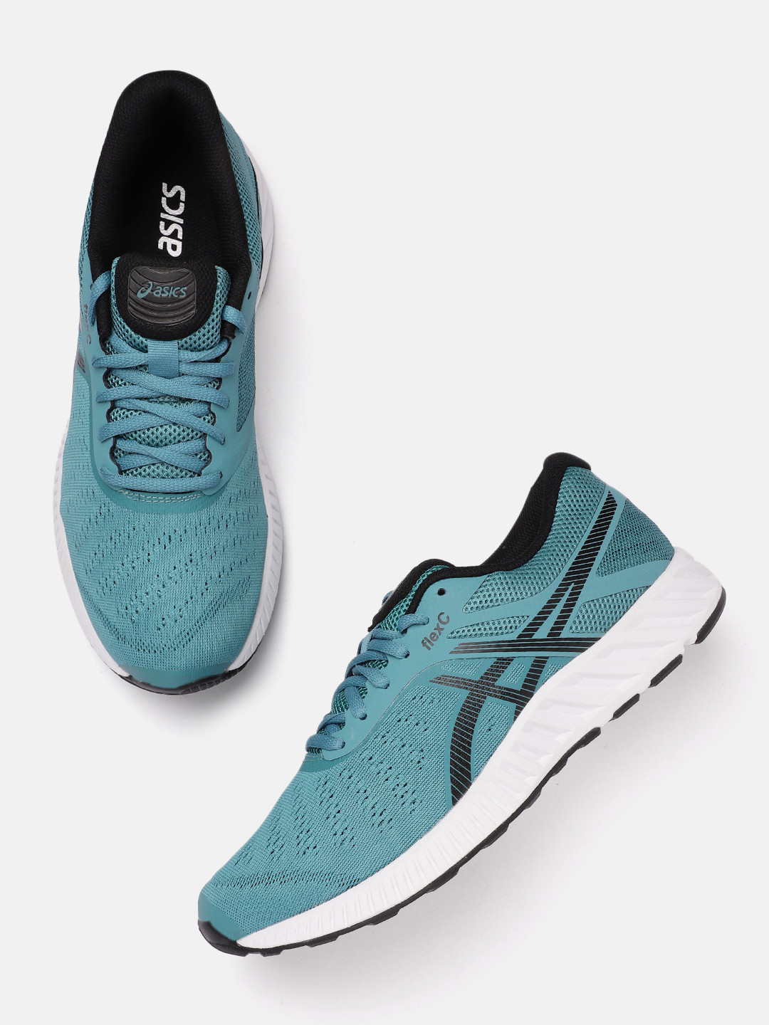 ASICS Men Woven Design FLEXC Sneakers